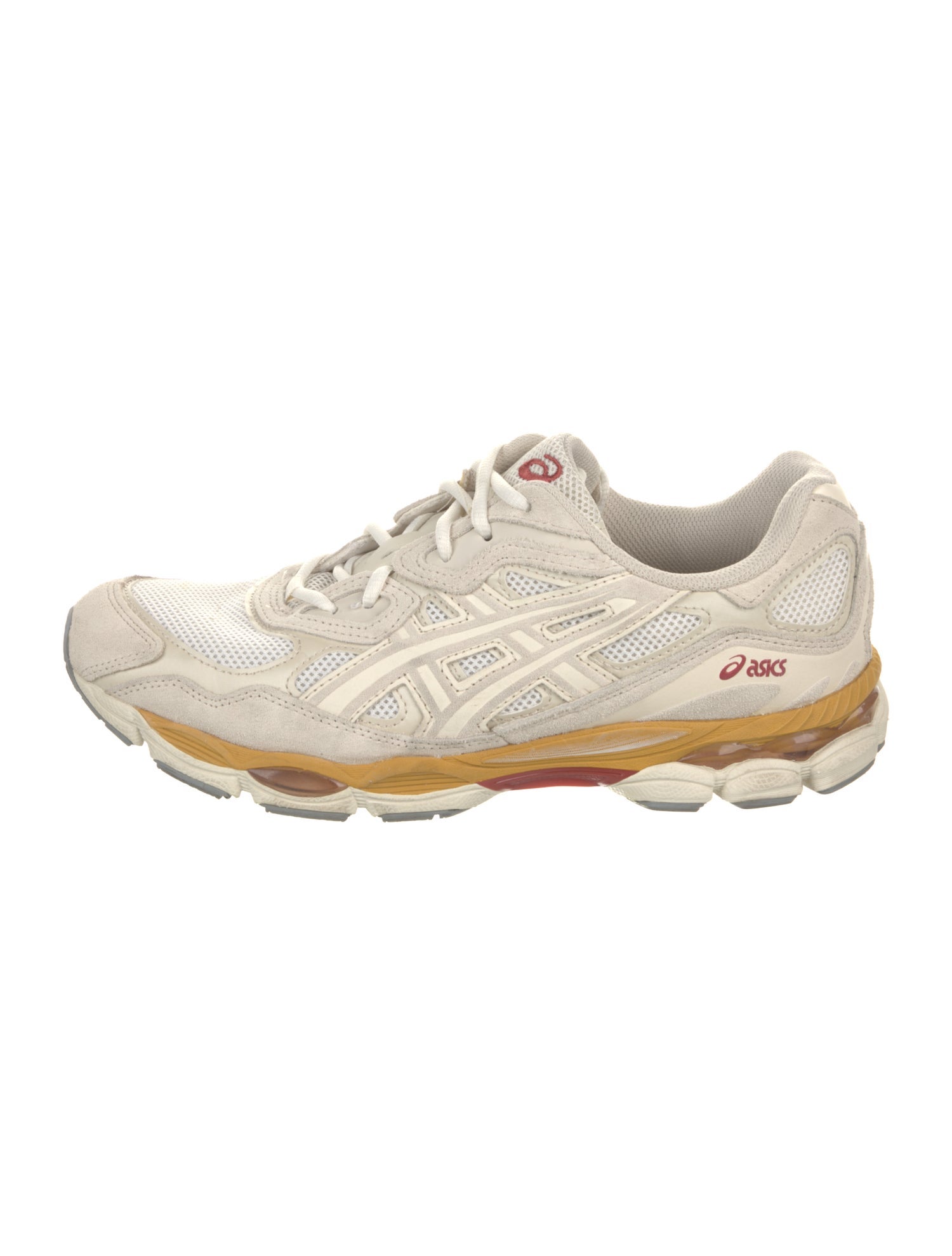Asics Mesh Embroidered Accent Athletic Sneakers