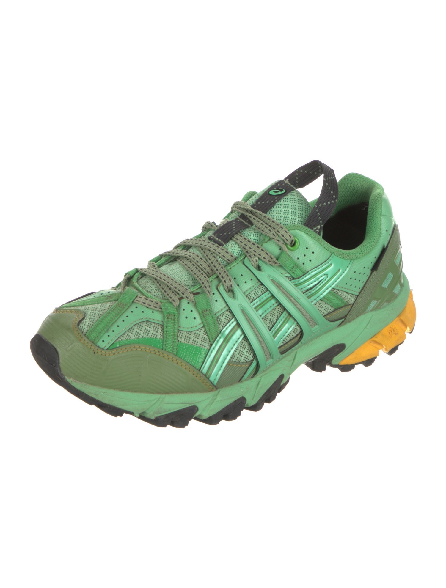 Asics Mesh Printed Athletic Sneakers