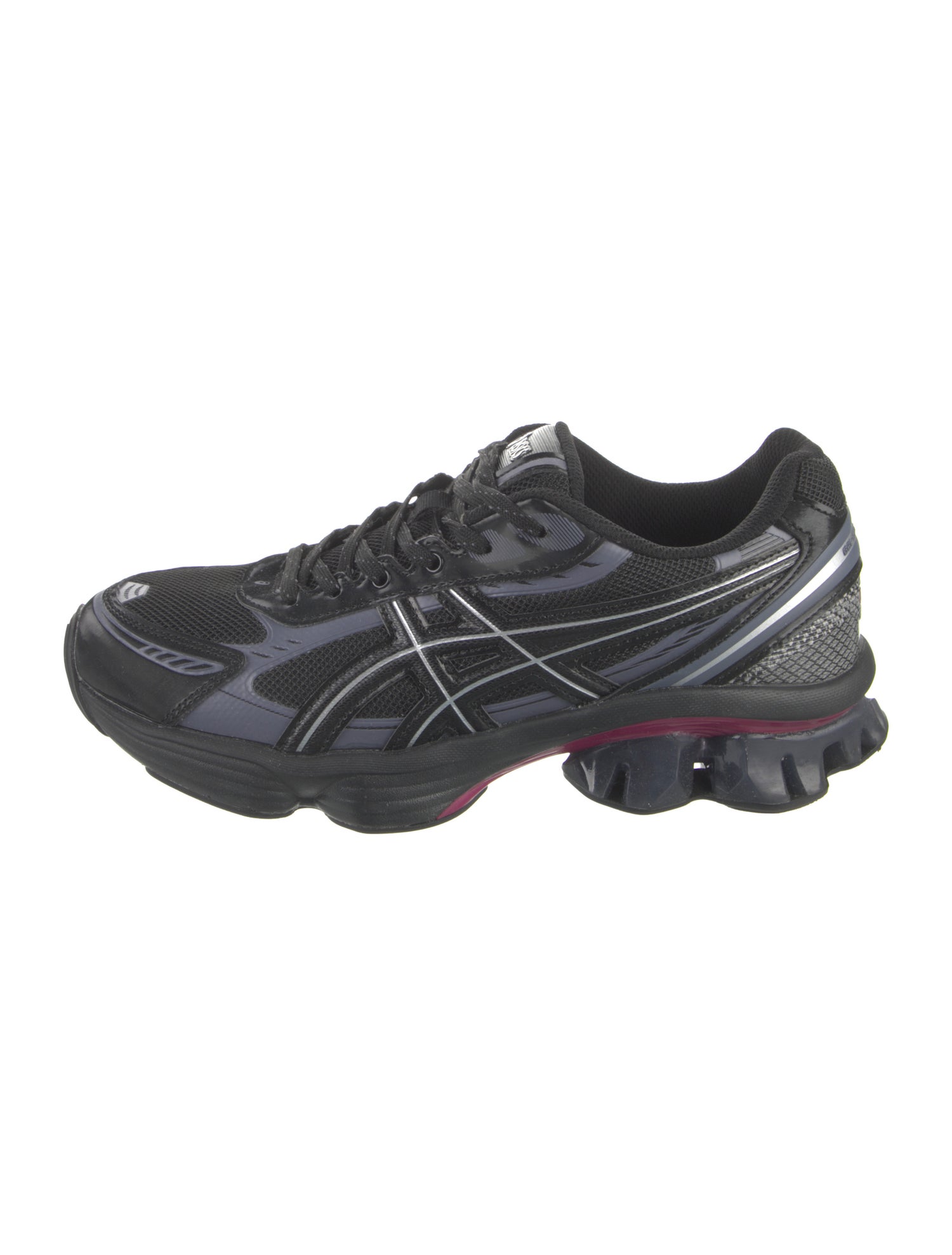 Asics Mesh Striped Athletic Sneakers