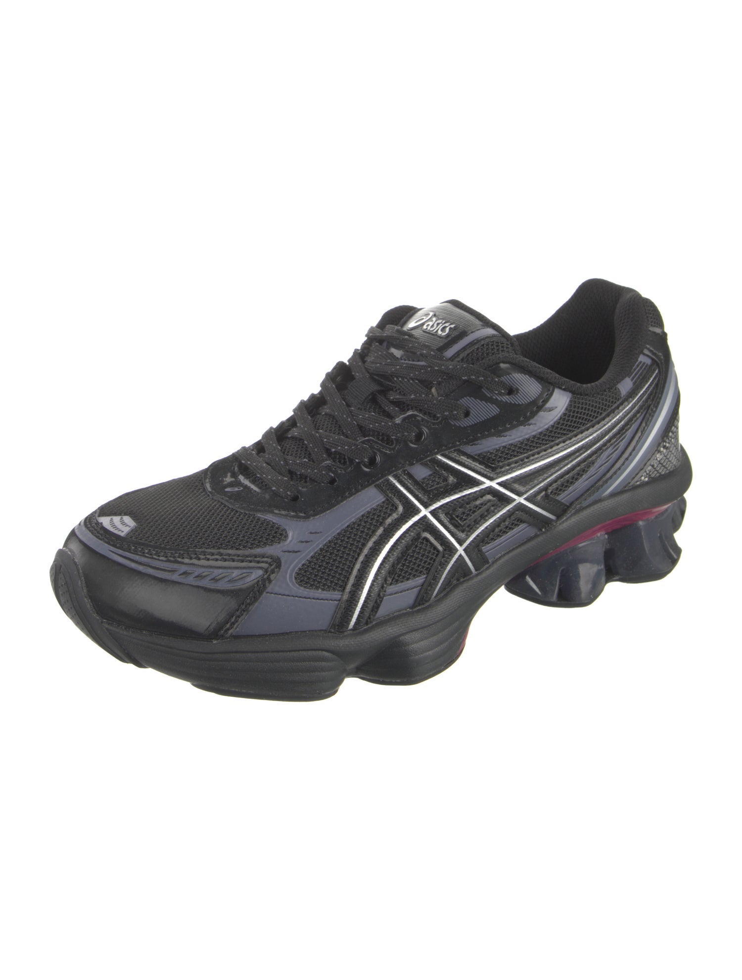Asics Mesh Striped Athletic Sneakers