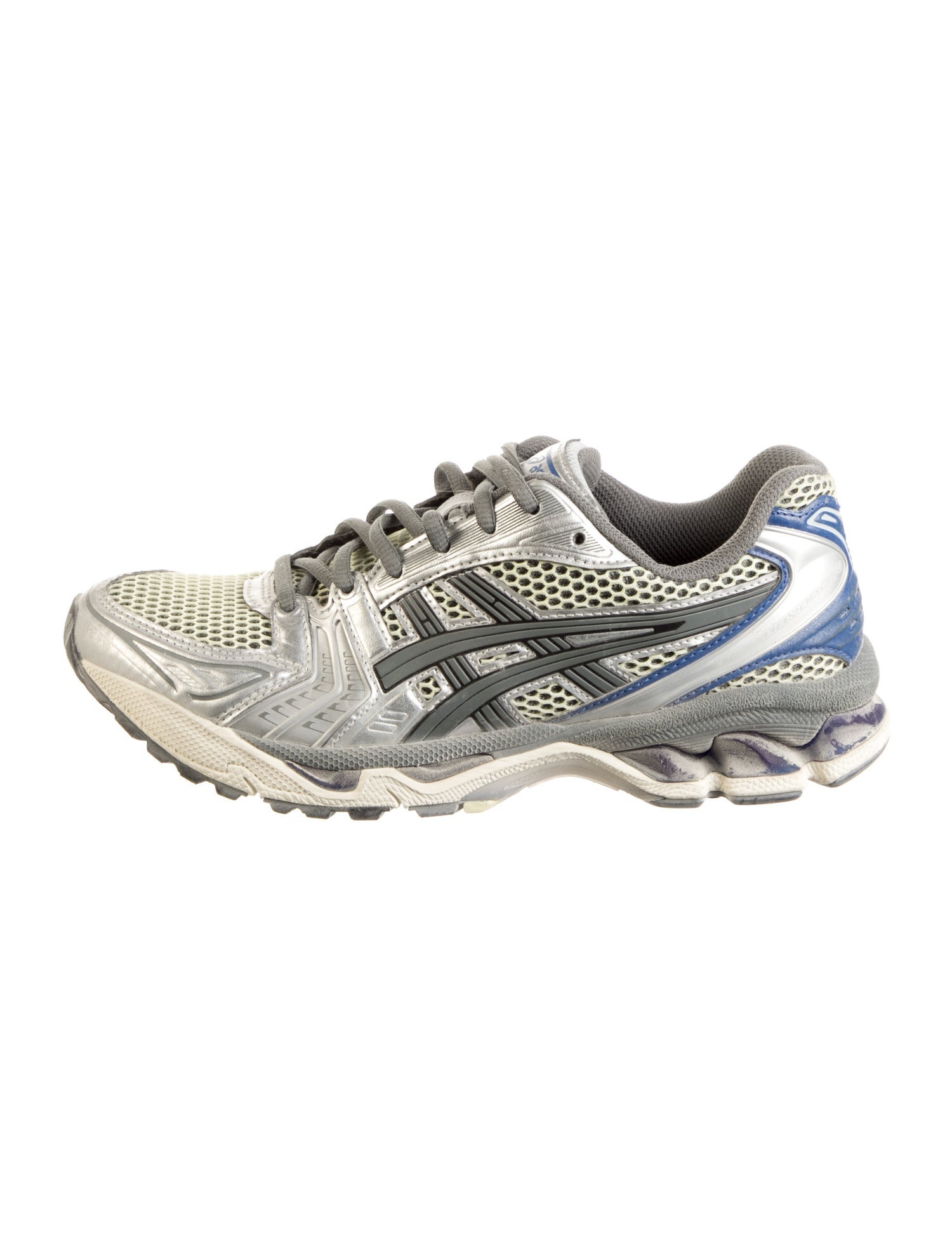 Asics Mesh Colorblock Pattern Athletic Sneakers