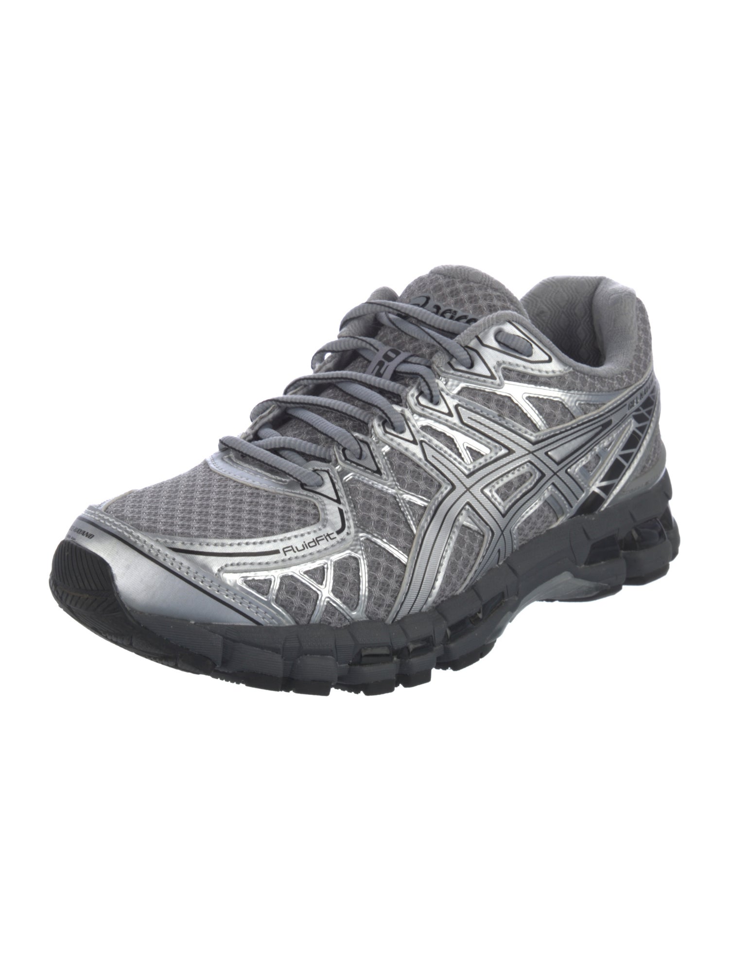 Asics Mesh Patterned Athletic Sneakers