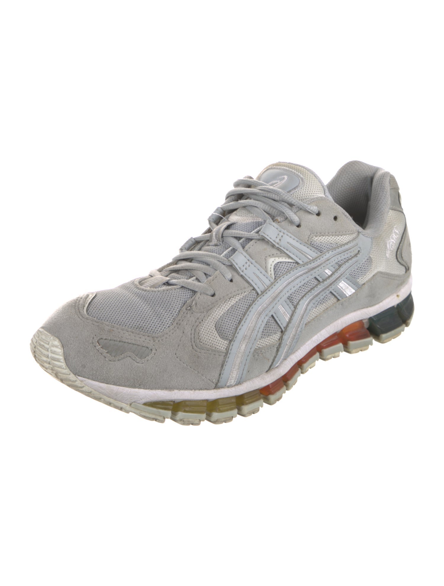 Asics Mesh Printed Athletic Sneakers