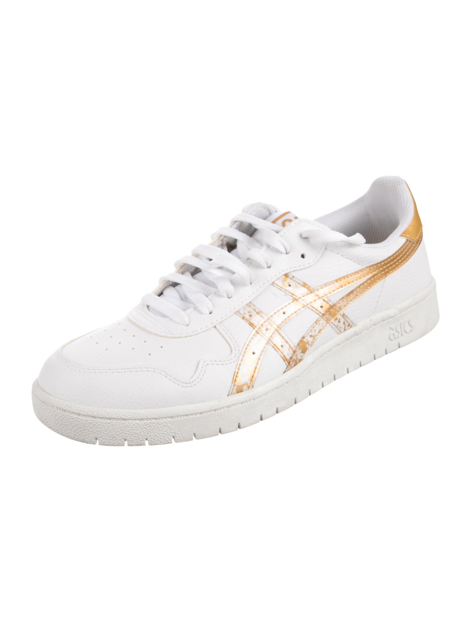 Asics Leather Printed Sneakers
