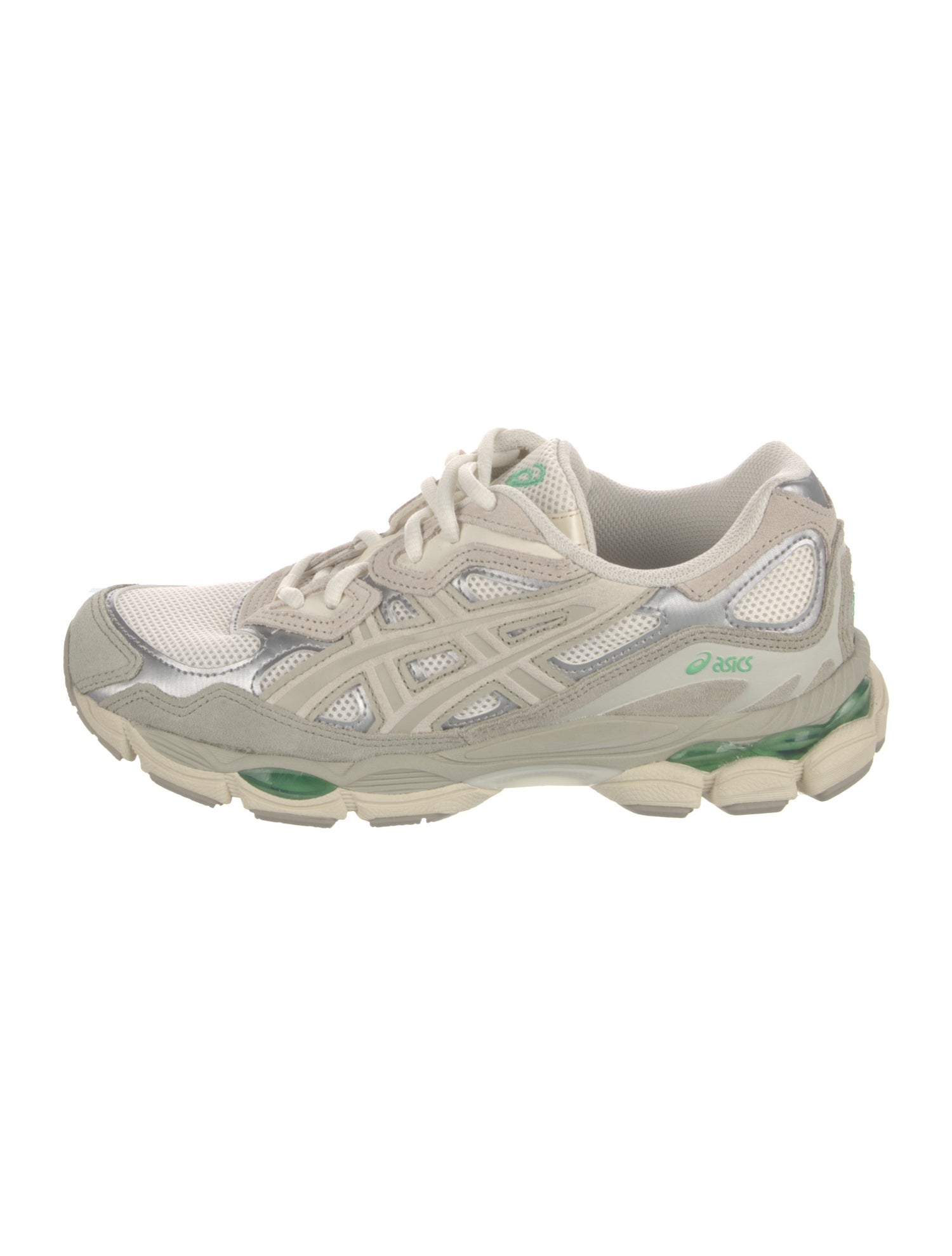 Asics Mesh Patterned Athletic Sneakers