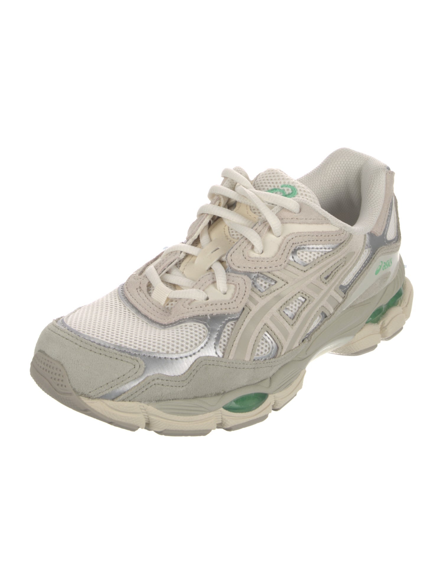 Asics Mesh Patterned Athletic Sneakers