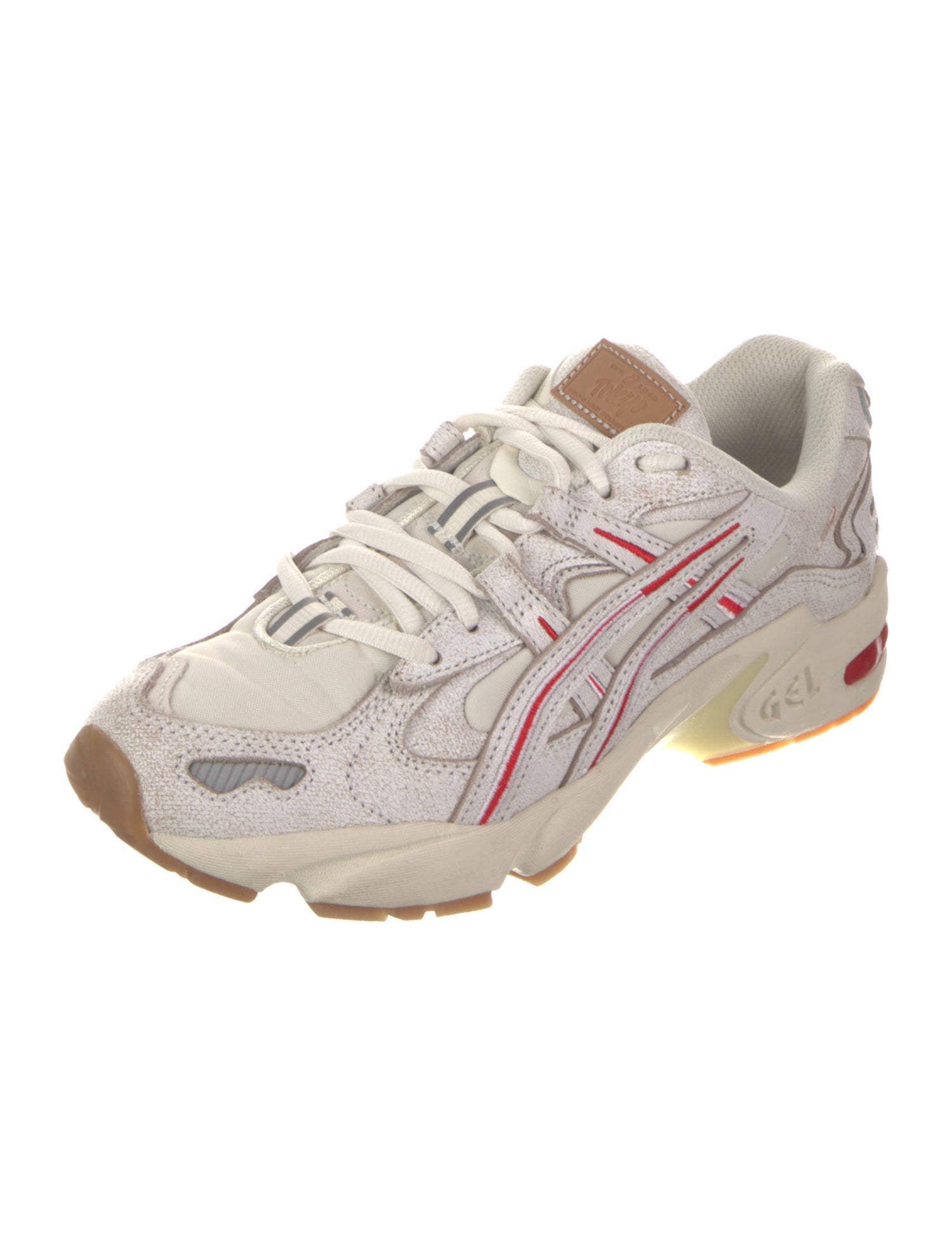 Asics Leather Printed Sneakers