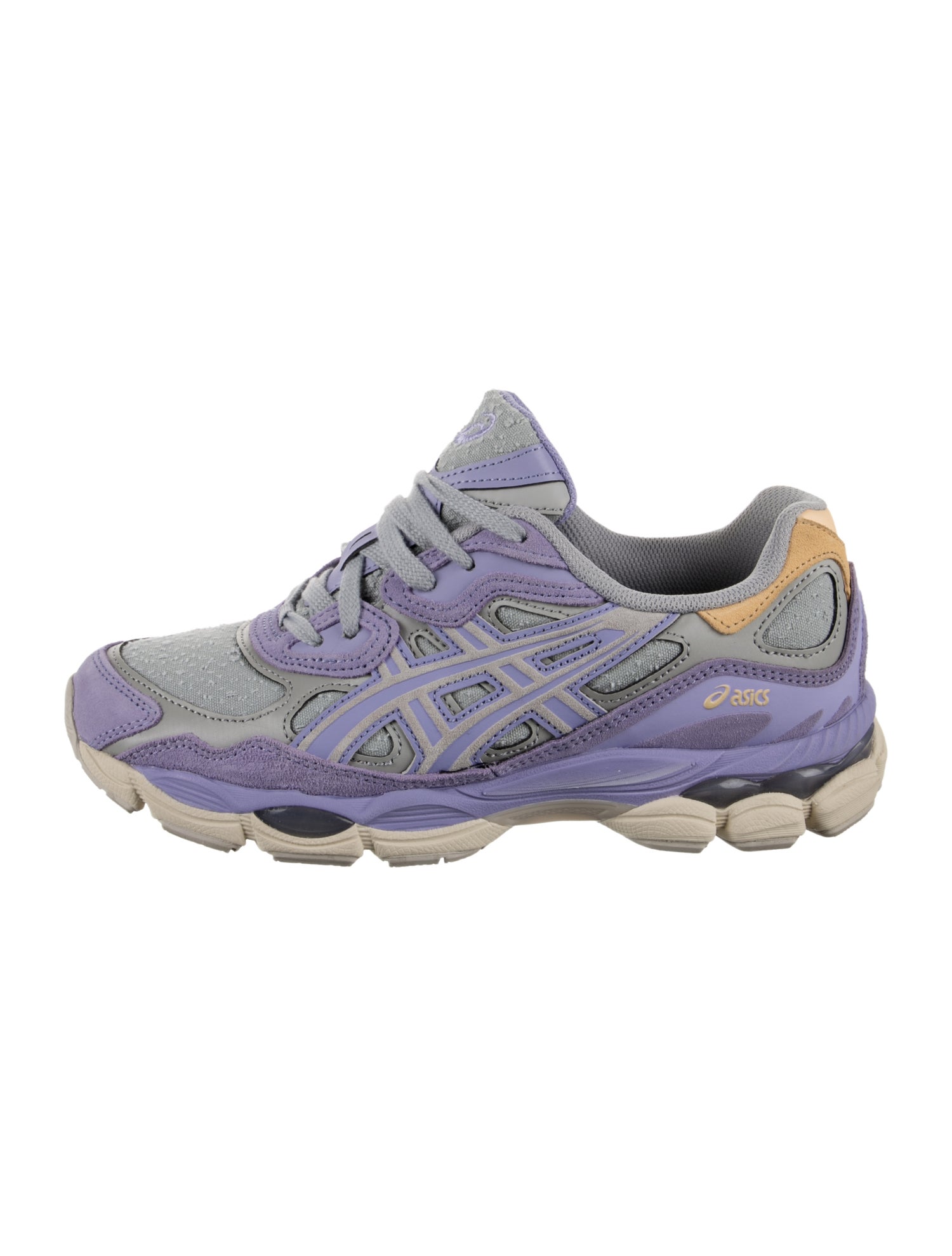 Asics Mesh Patterned Athletic Sneakers