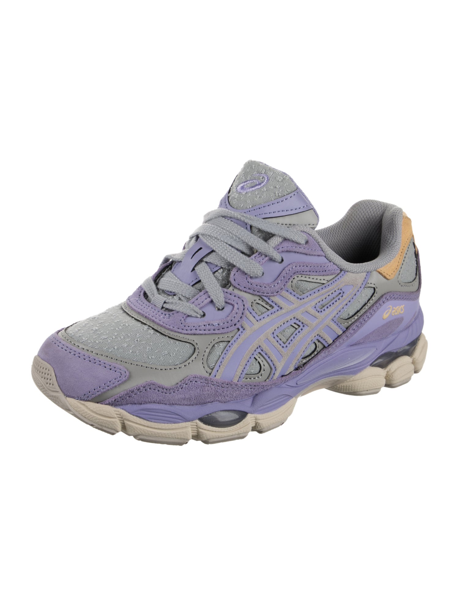 Asics Mesh Patterned Athletic Sneakers