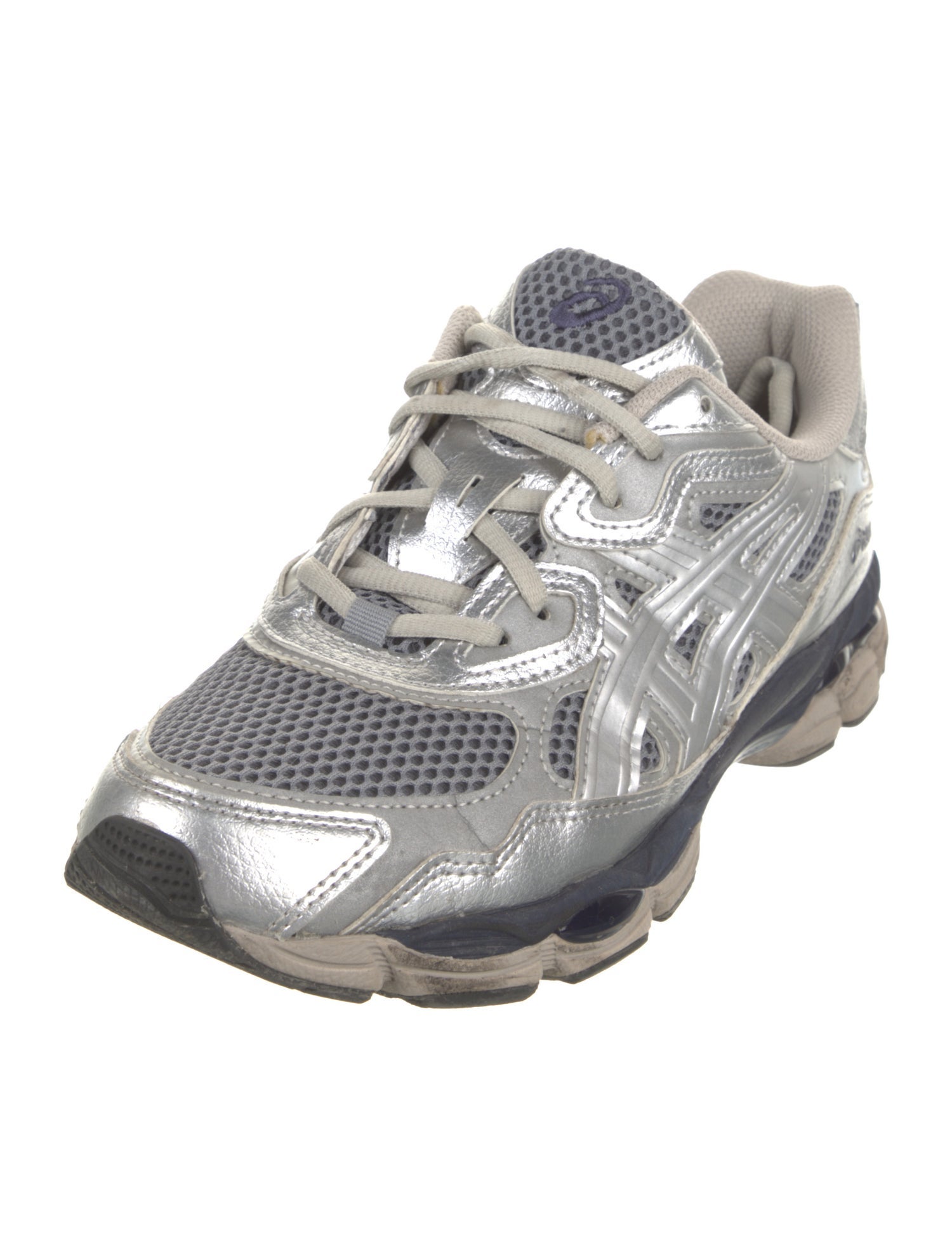 Asics Mesh Printed Athletic Sneakers