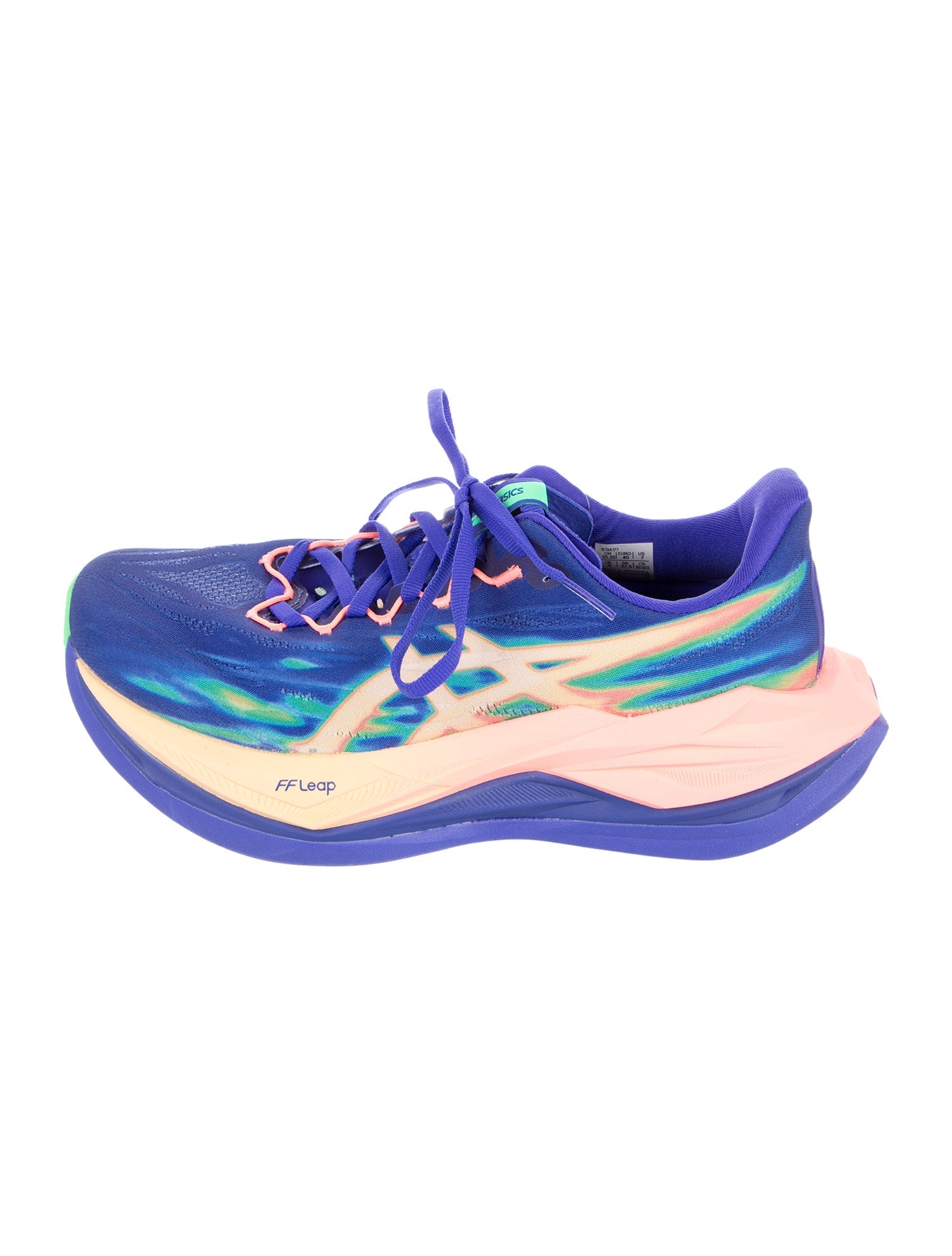 Asics Mesh Printed Athletic Sneakers
