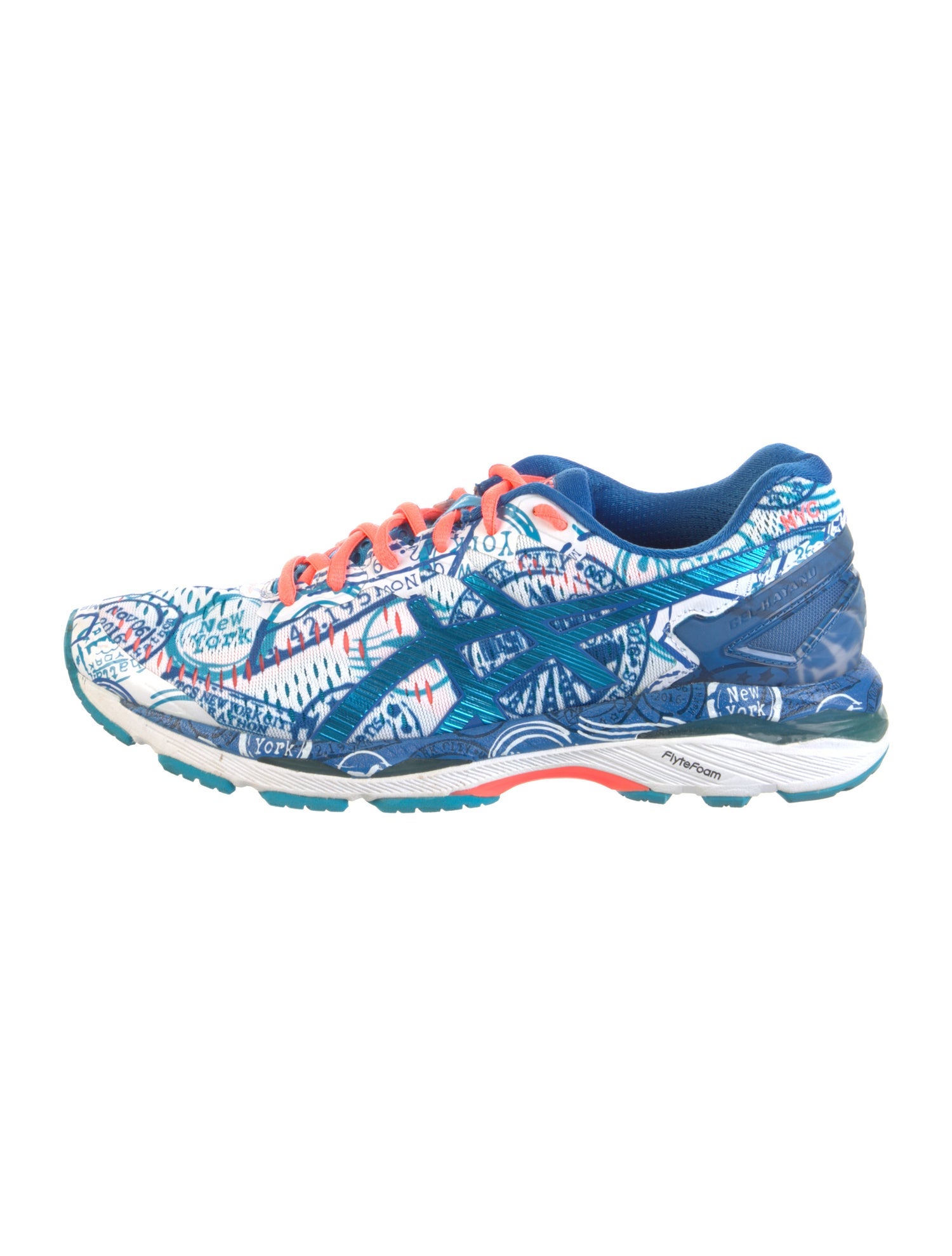 Asics Mesh Printed Sneakers