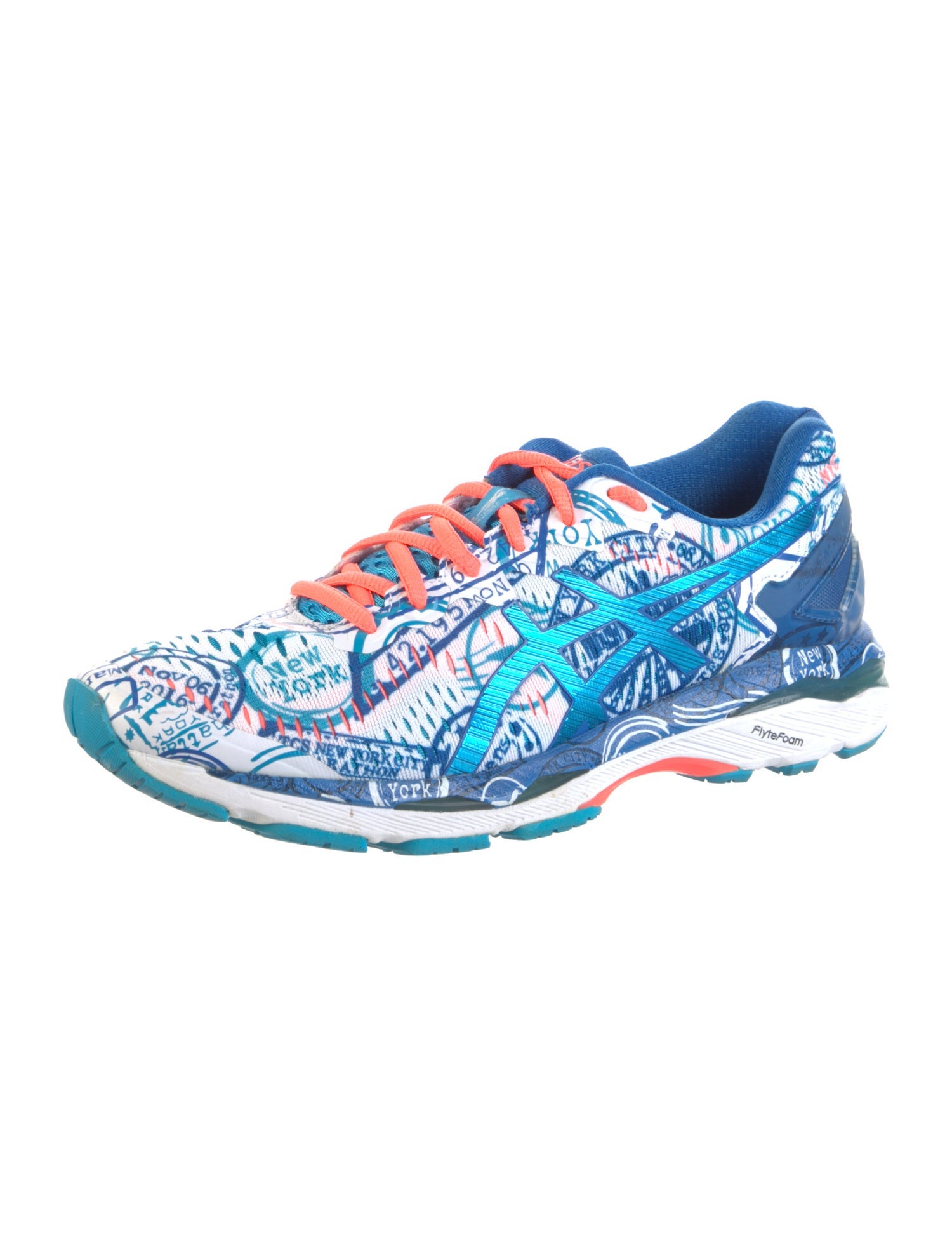 Asics Mesh Printed Sneakers