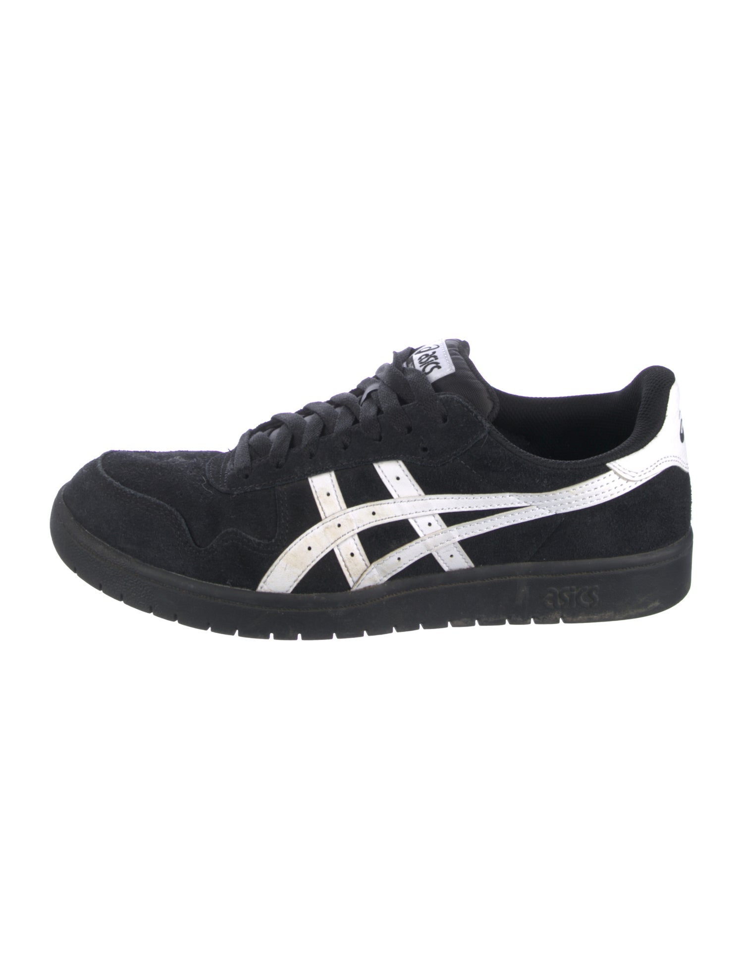 Asics Suede Colorblock Pattern Sneakers