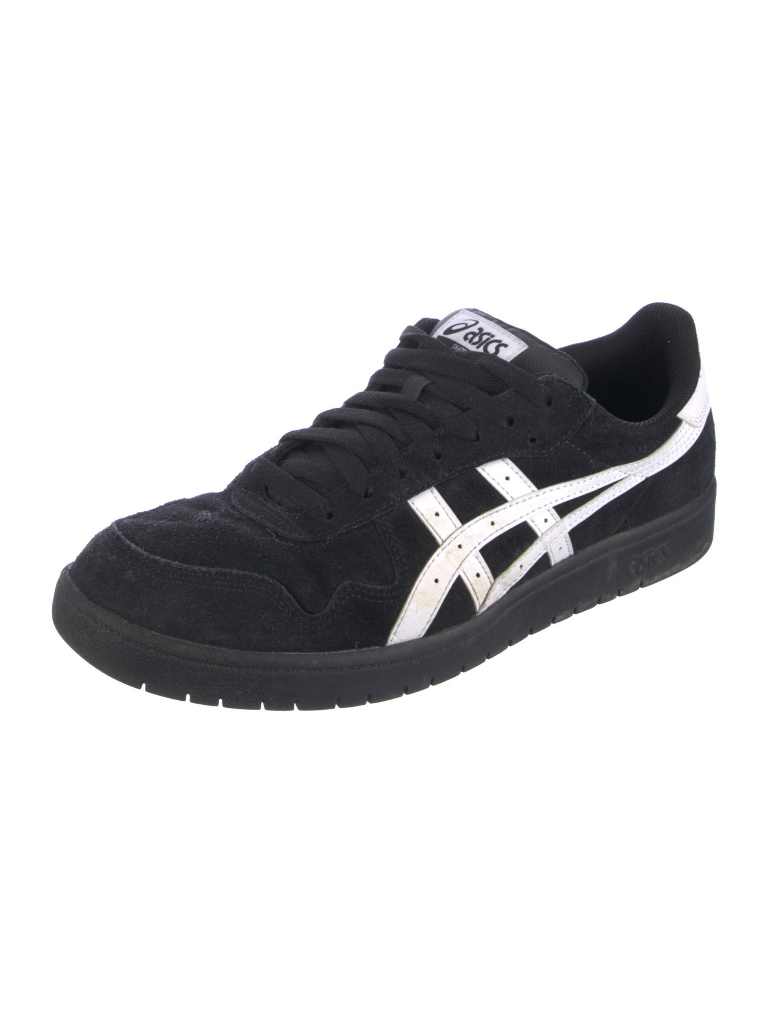 Asics Suede Colorblock Pattern Sneakers
