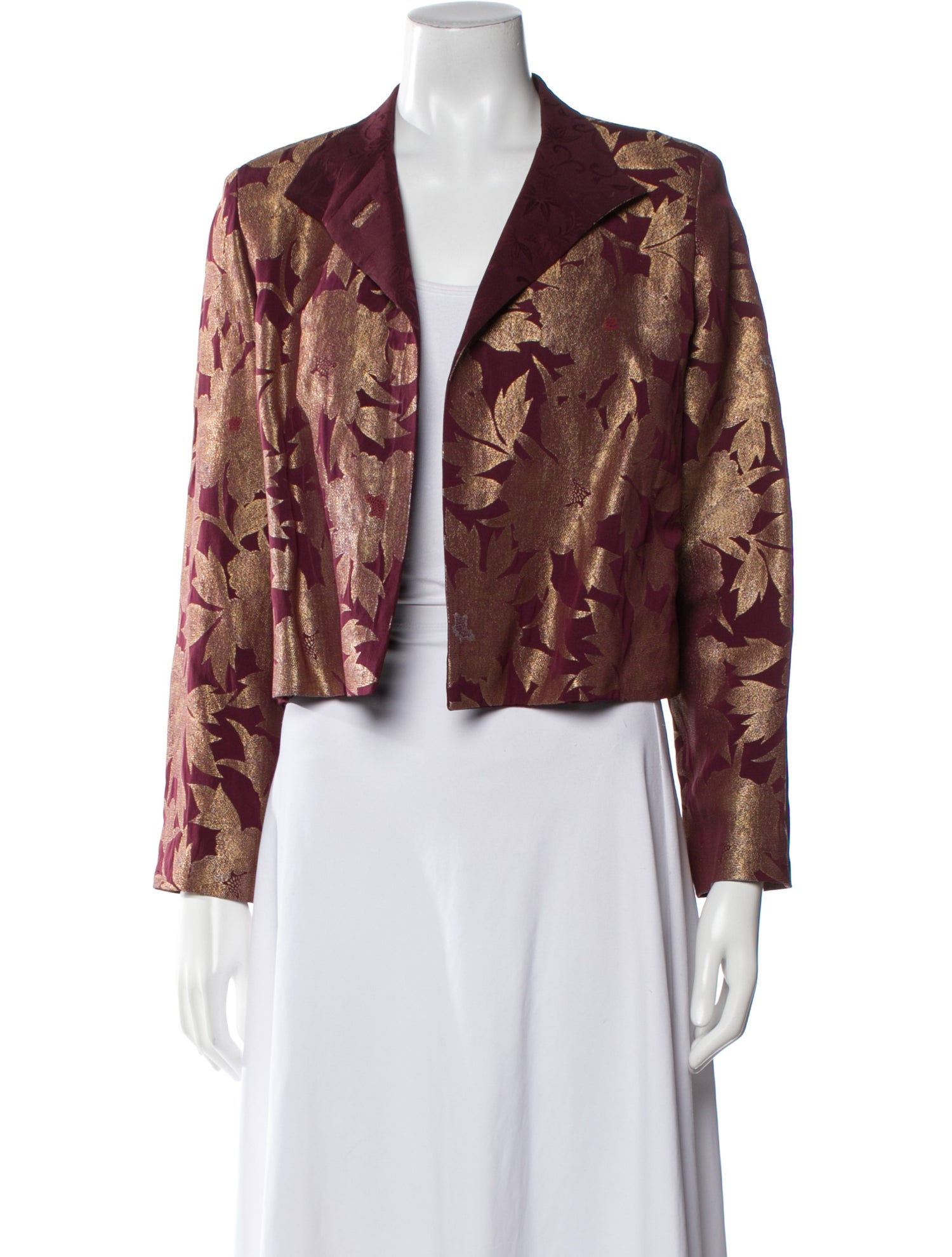 Asiatica Floral Print Evening Jacket