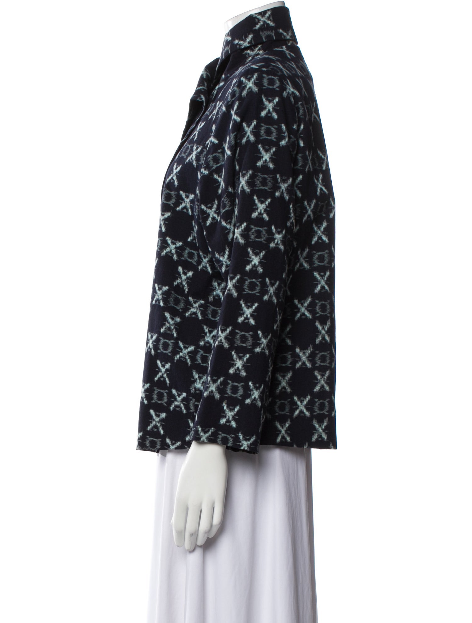 Asiatica Silk Printed Jacket