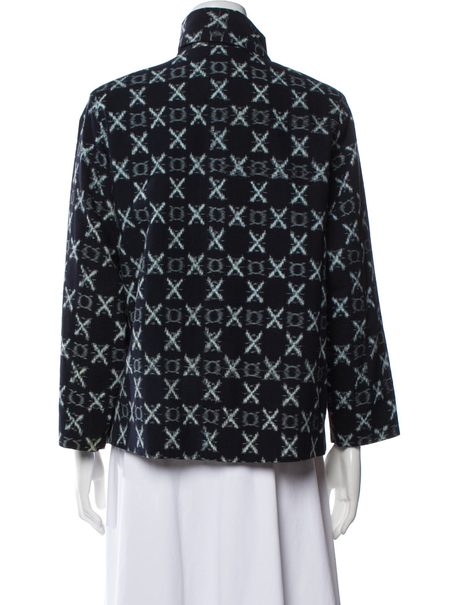 Asiatica Silk Printed Jacket