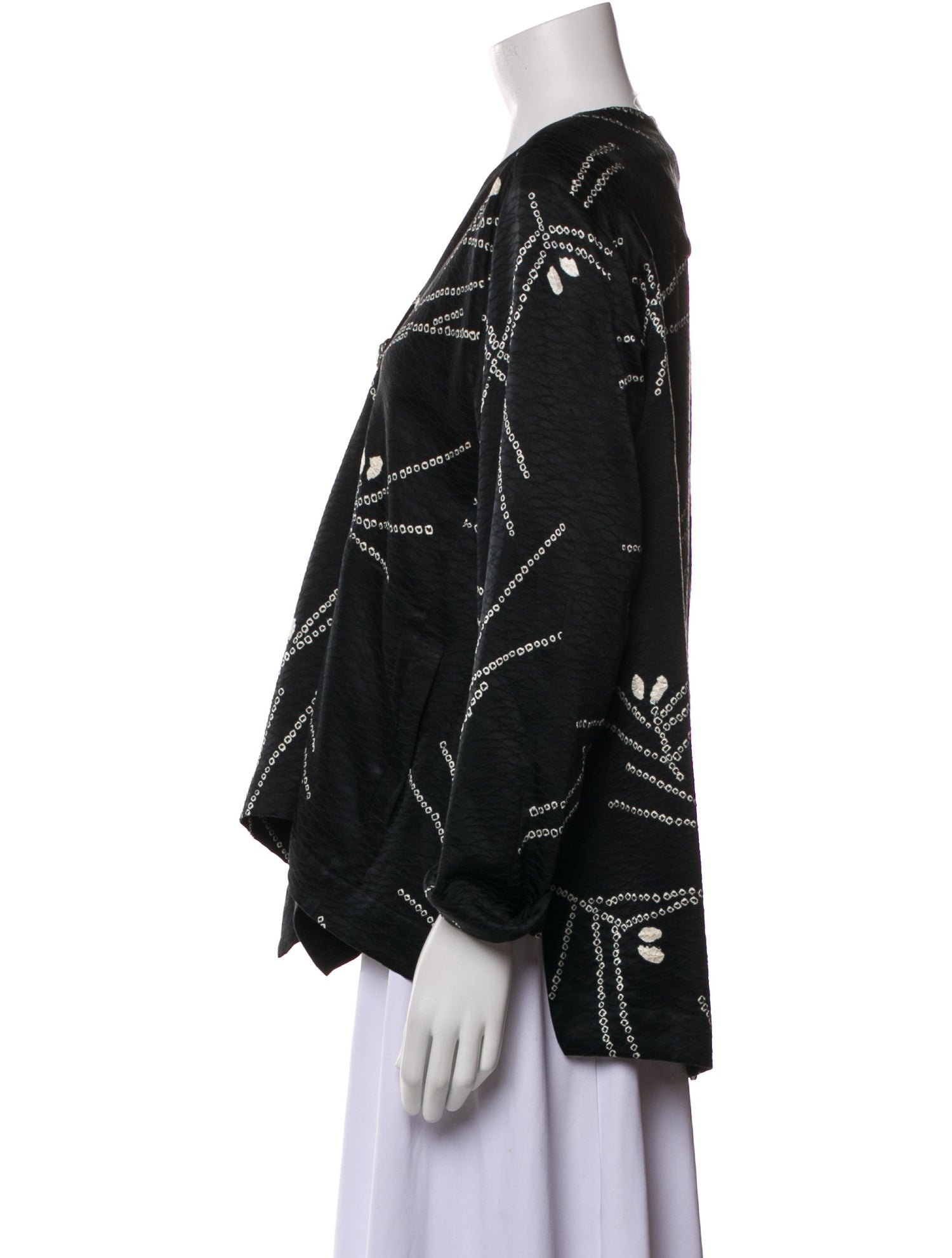 Asiatica Printed Evening Jacket
