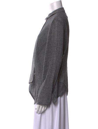 Asiatica Long Sleeve Button-Up Top