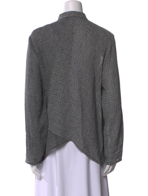 Asiatica Long Sleeve Button-Up Top