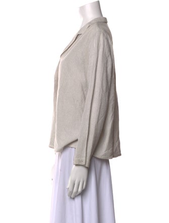 Asiatica Printed V-Neck Blouse