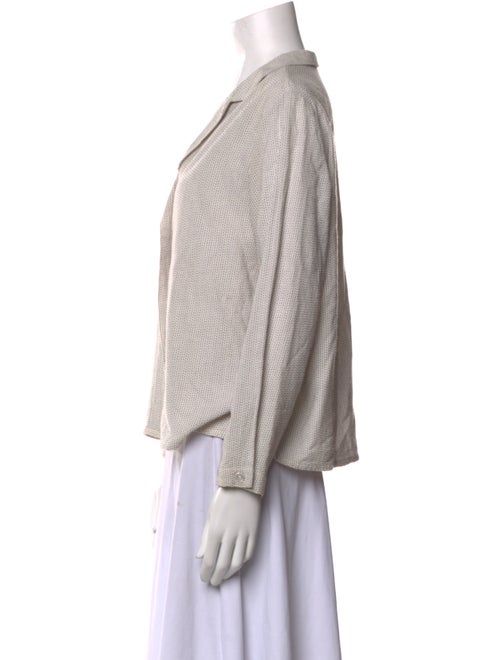 Asiatica Printed V-Neck Blouse