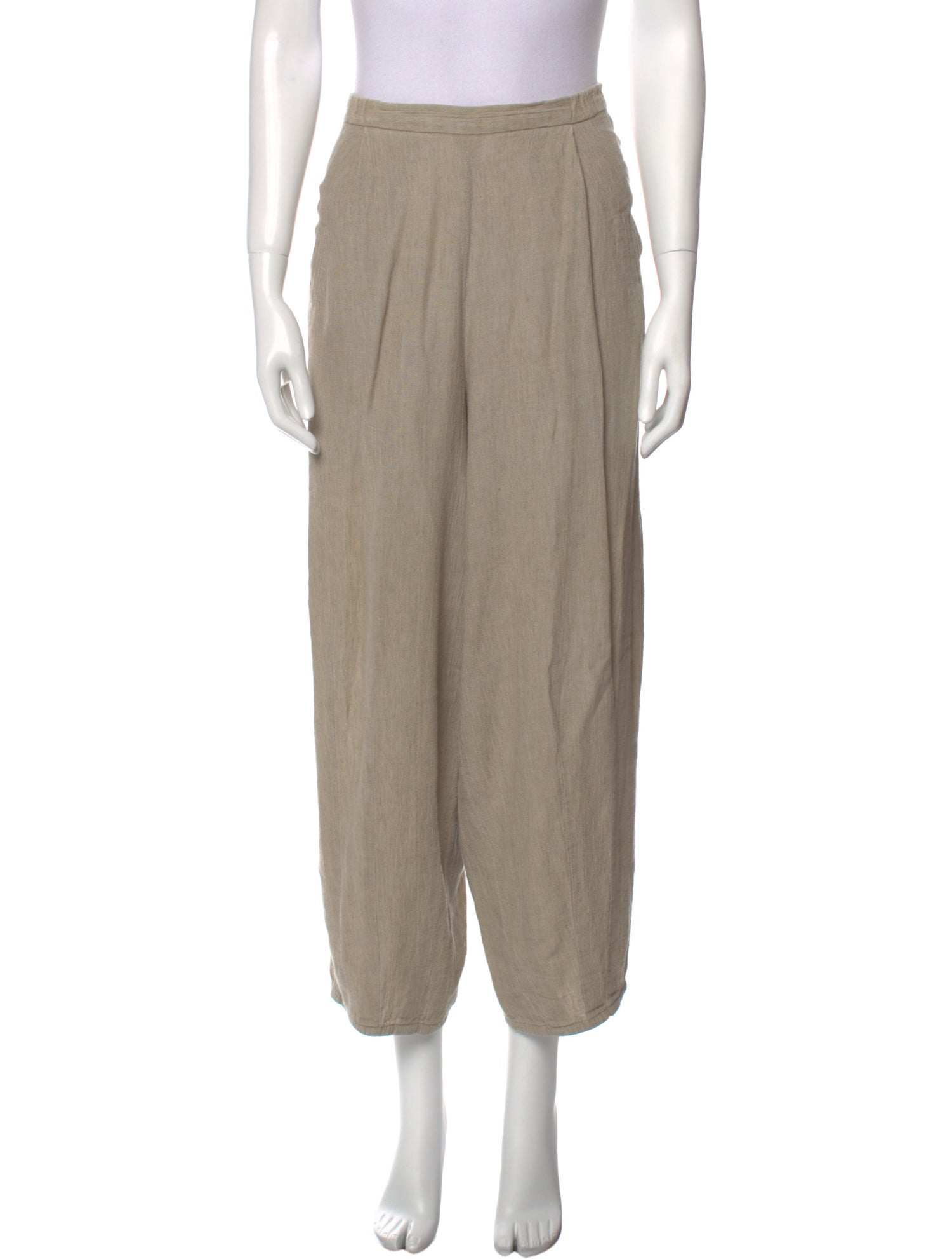 Asiatica Linen Straight Leg Pants