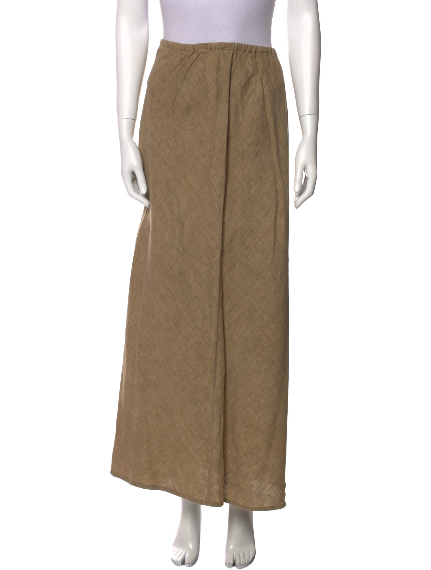Asiatica Linen Midi Length Skirt