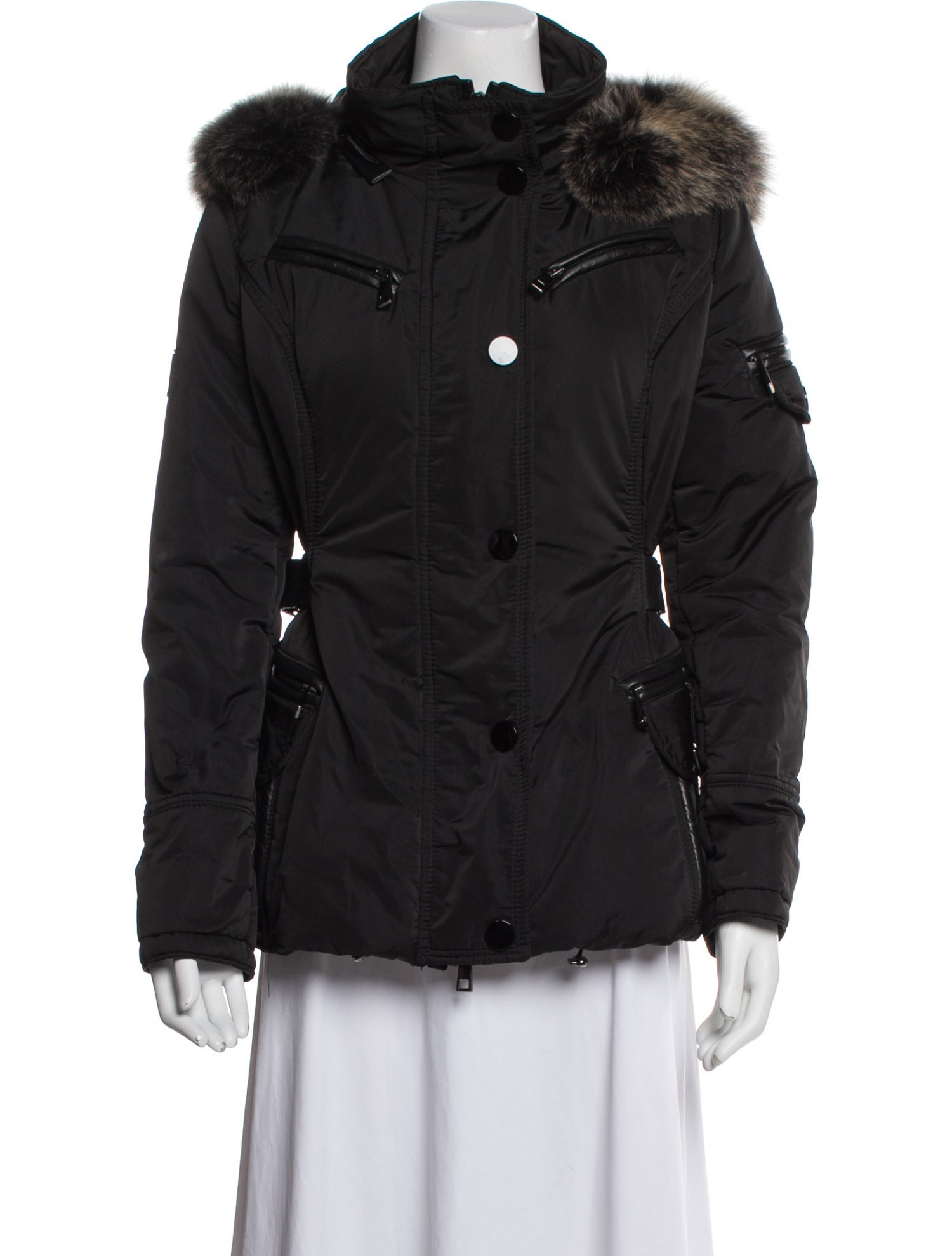 Gorski Apres Ski Leather Utility Jacket