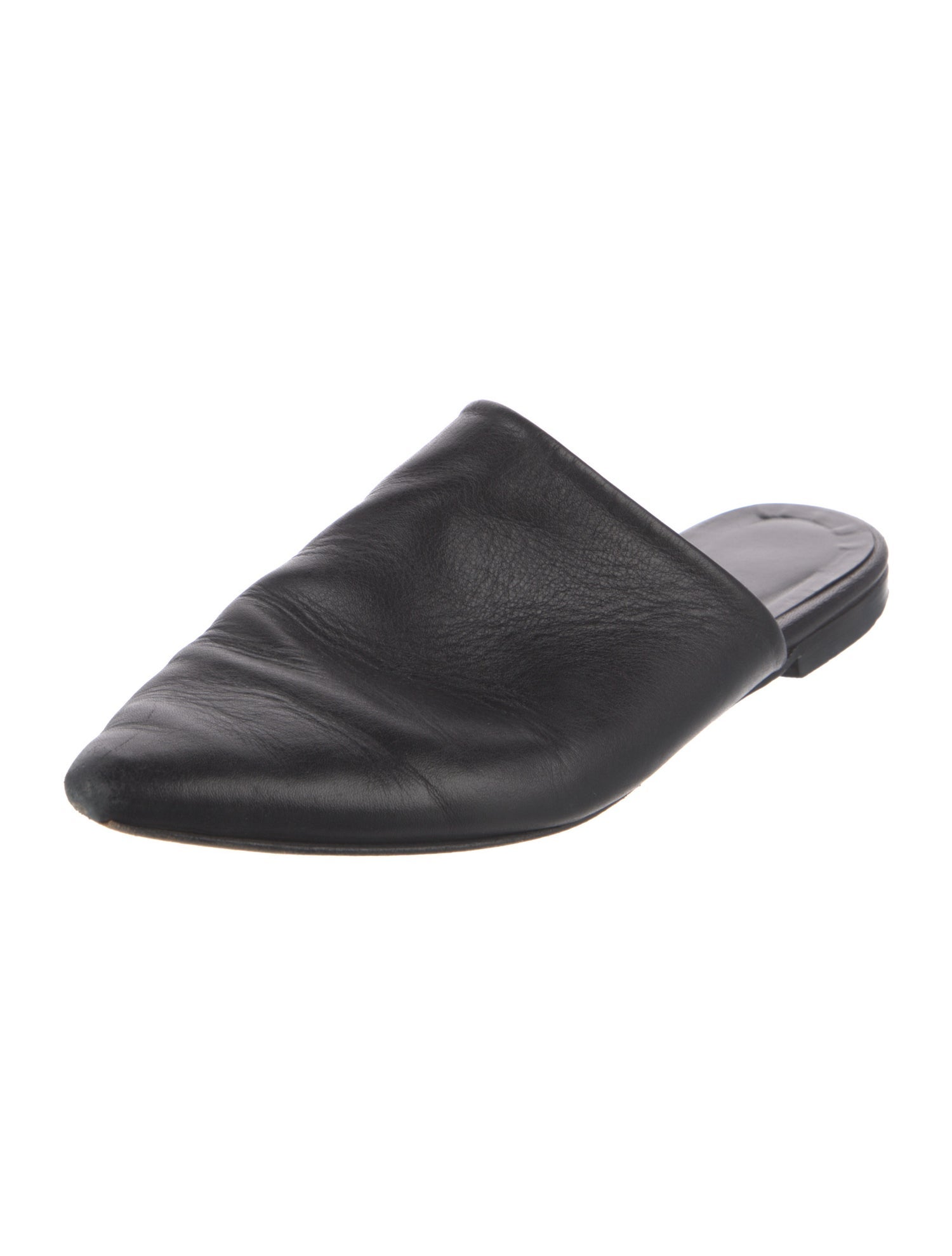 Aska Leather Mules
