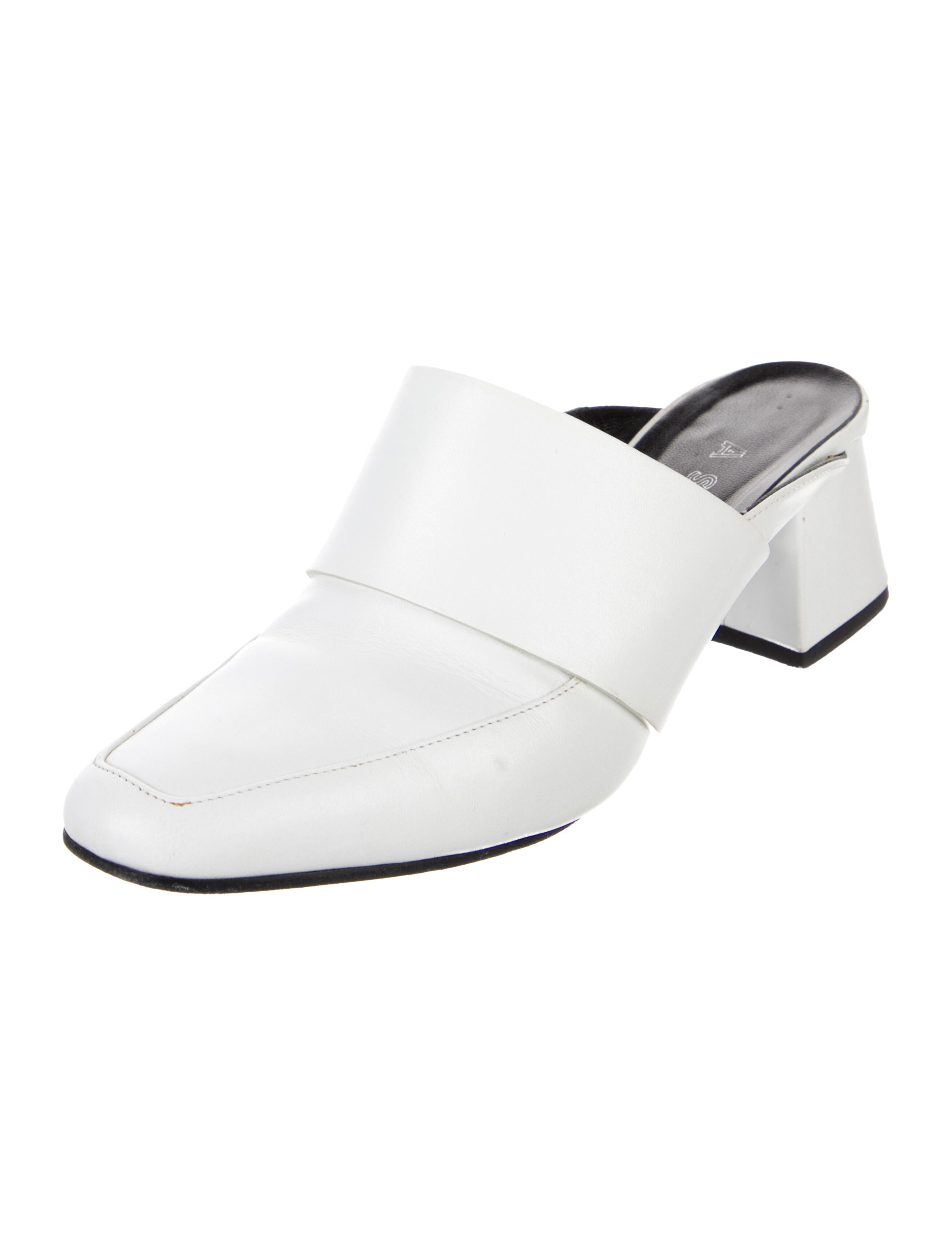 Aska Leather Mules