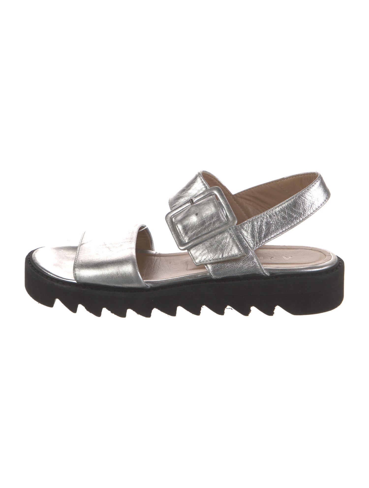 Aska Leather Slingback Sandals