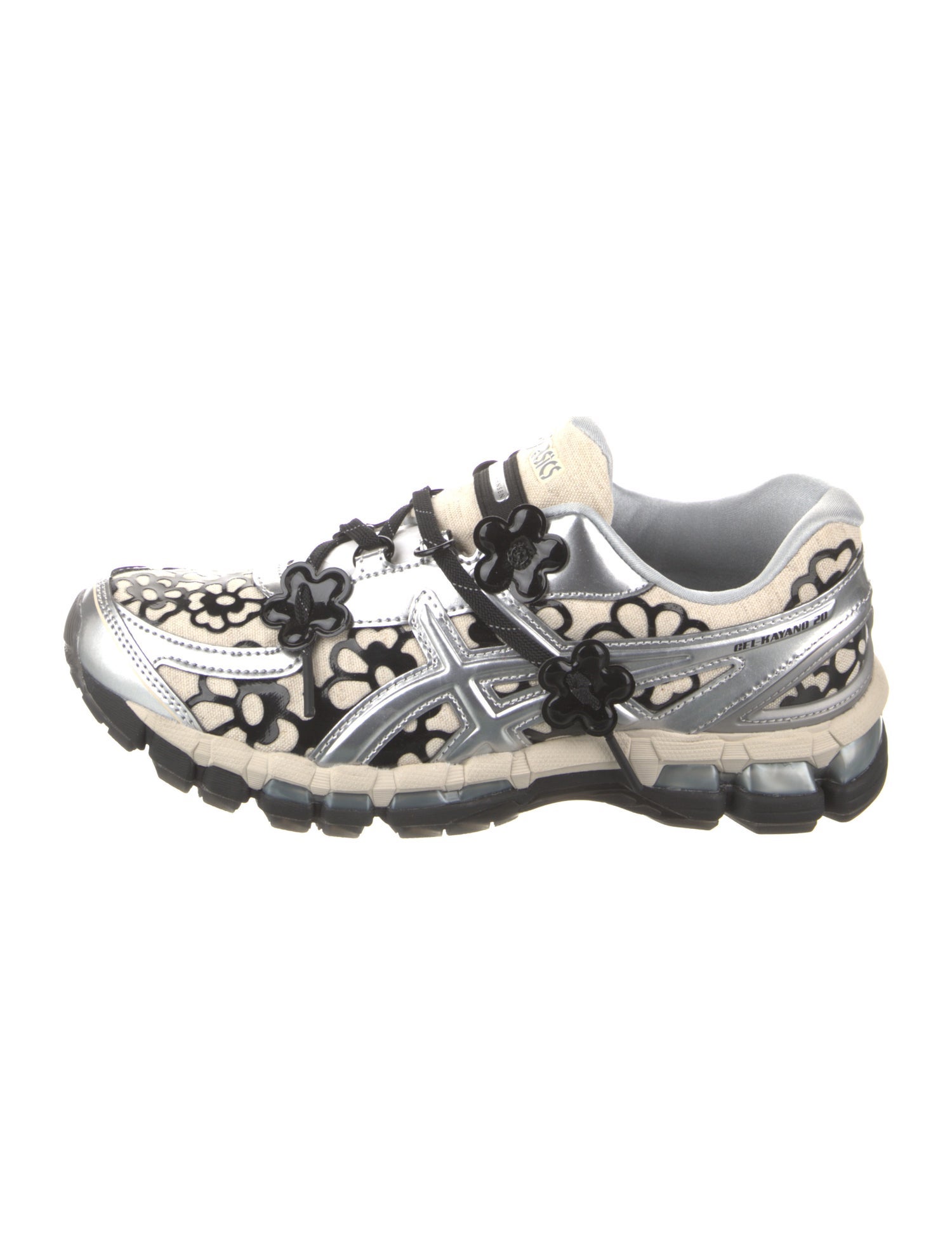Asics x Cecilie Bahnsen Leather Printed Chunky Sneakers