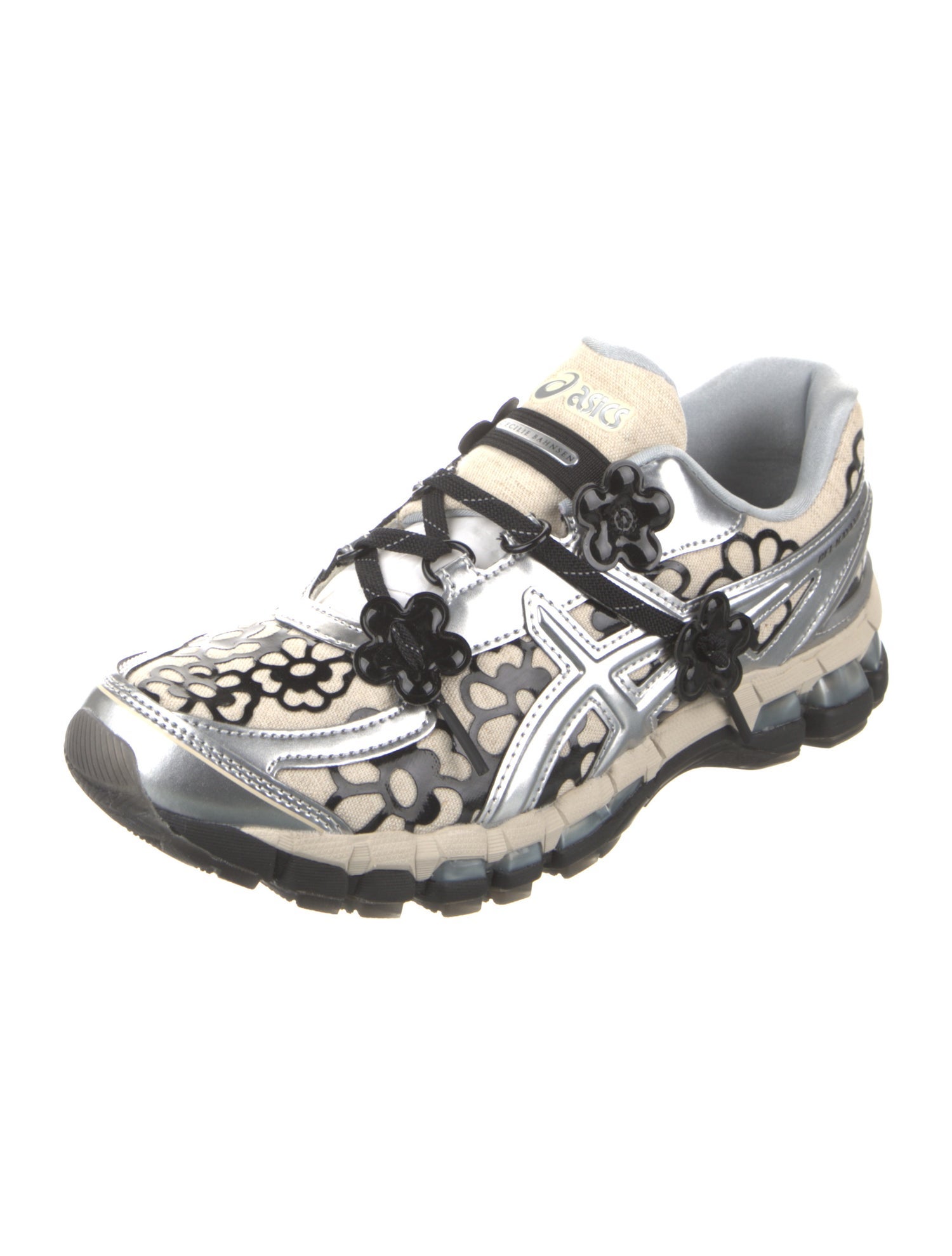 Asics x Cecilie Bahnsen Leather Printed Chunky Sneakers