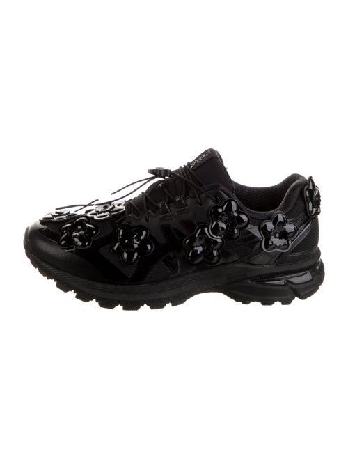 Asics x Cecilie Bahnsen Patent Leather Ruffle Embellishment Sneakers