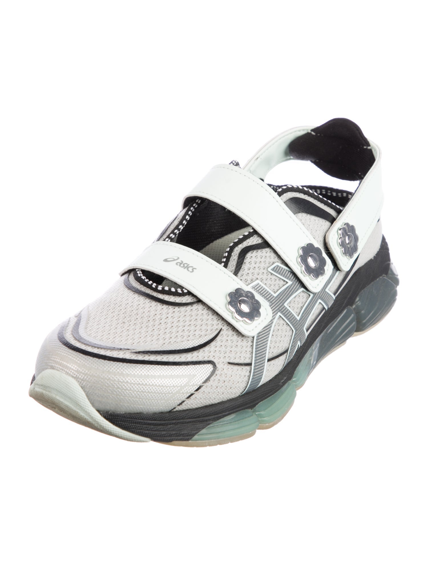 Asics x Cecilie Bahnsen Nylon Colorblock Pattern Sneakers