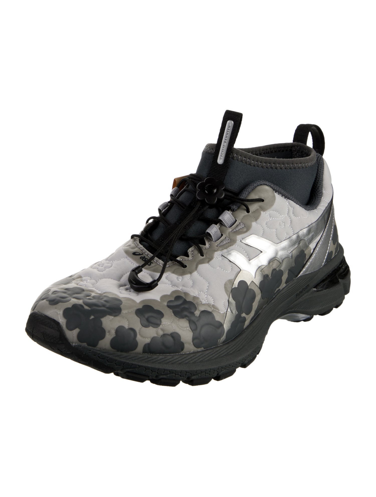 Asics x Cecilie Bahnsen Leather Animal Print Sneakers