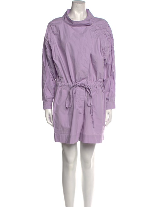 Aknvas Mock Neck Romper