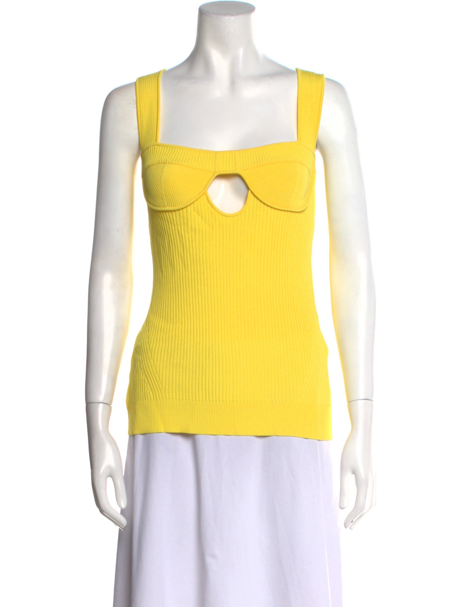 Aknvas Square Neckline Sleeveless Top