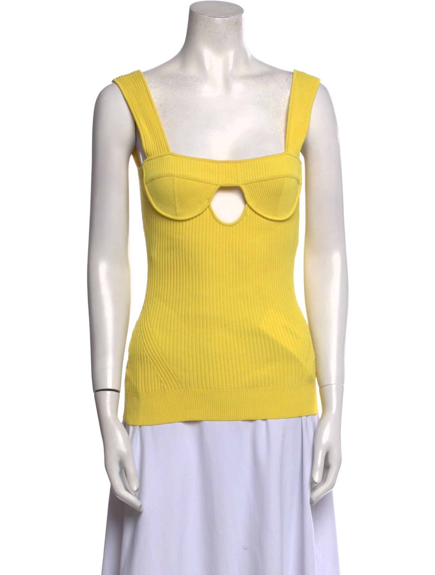 Aknvas Square Neckline Sleeveless Top