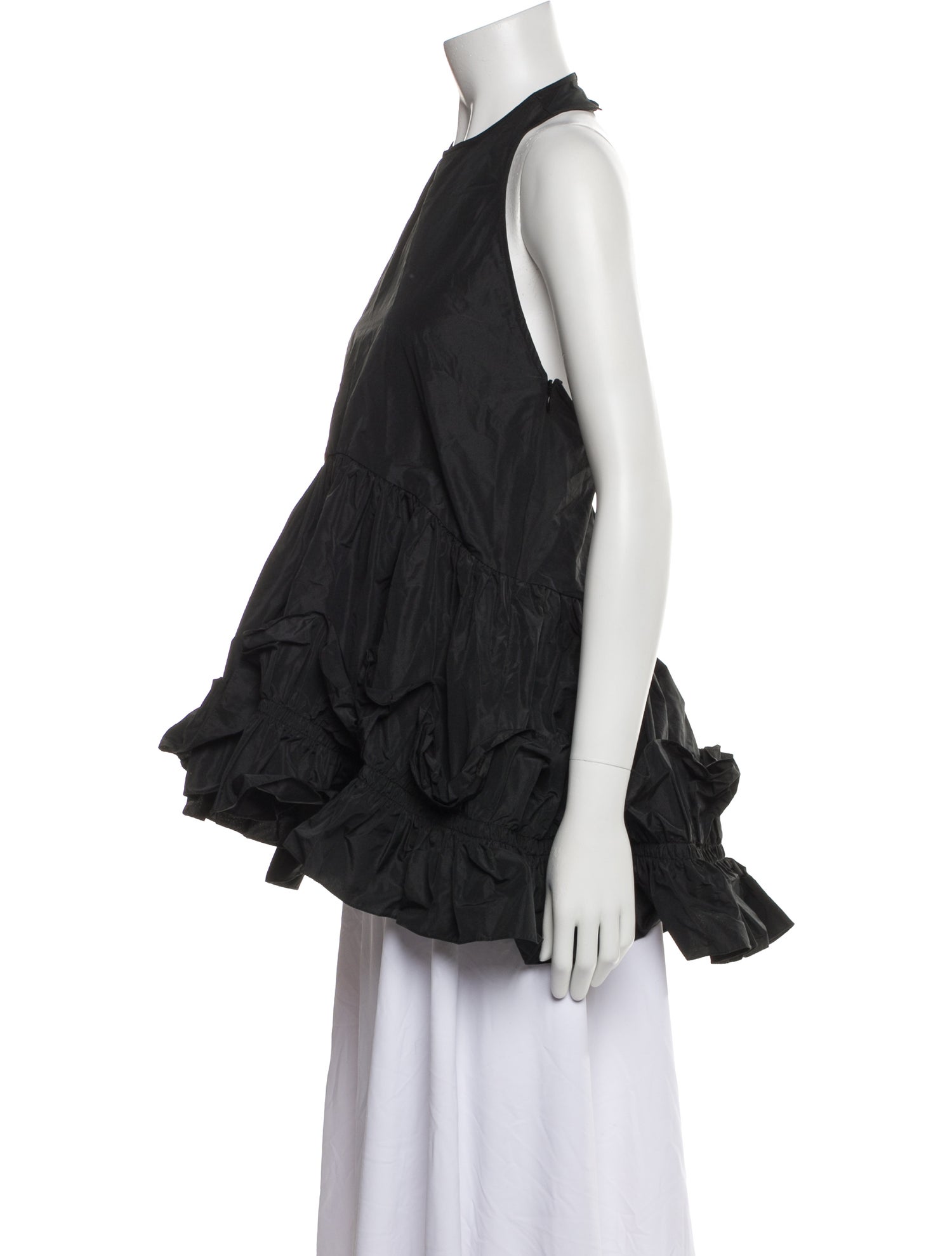 Aknvas Halterneck Sleeveless Blouse