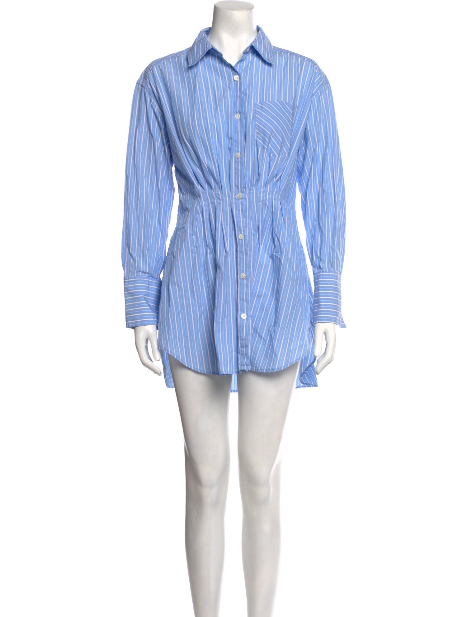 Aknvas Striped Mini Dress