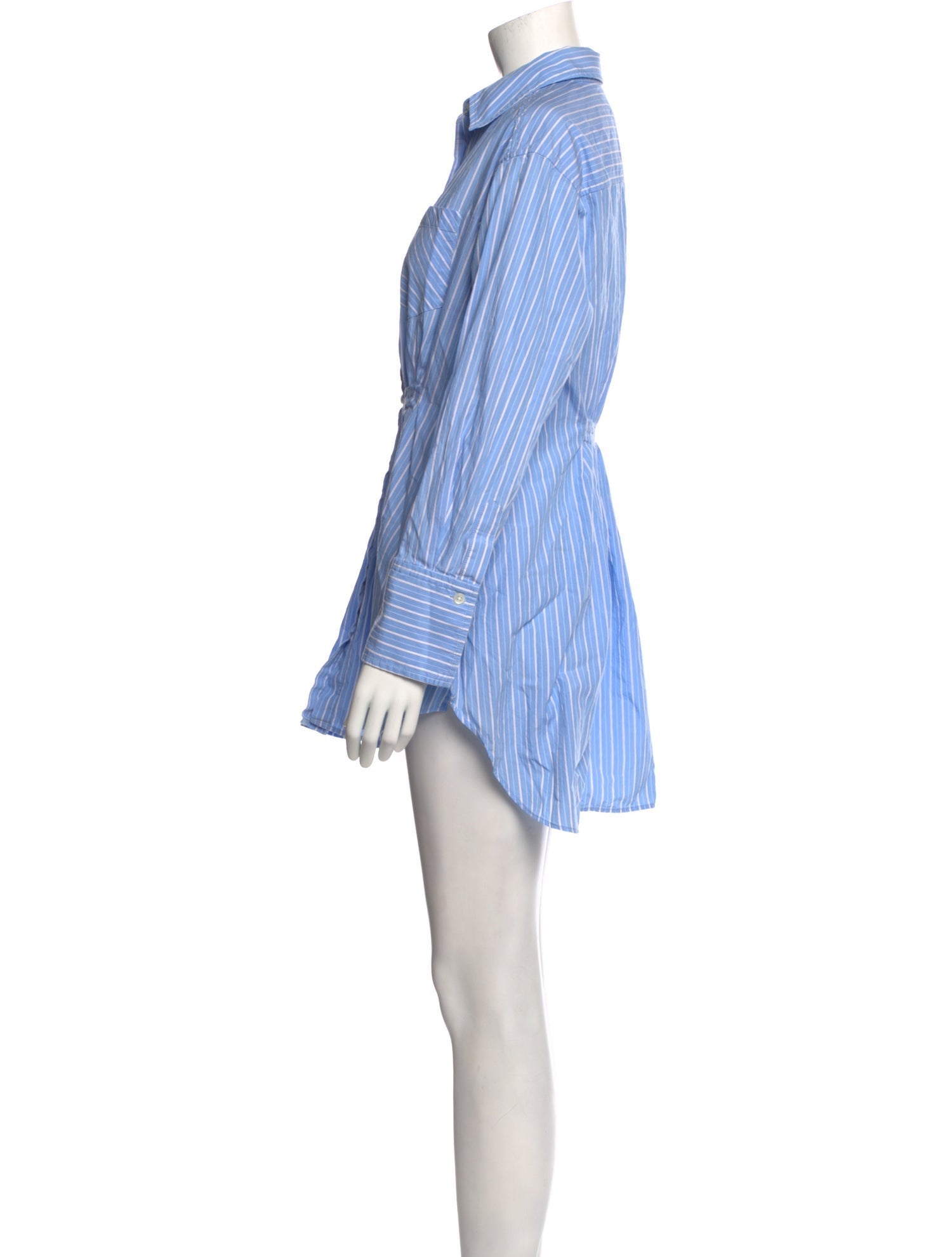 Aknvas Striped Mini Dress