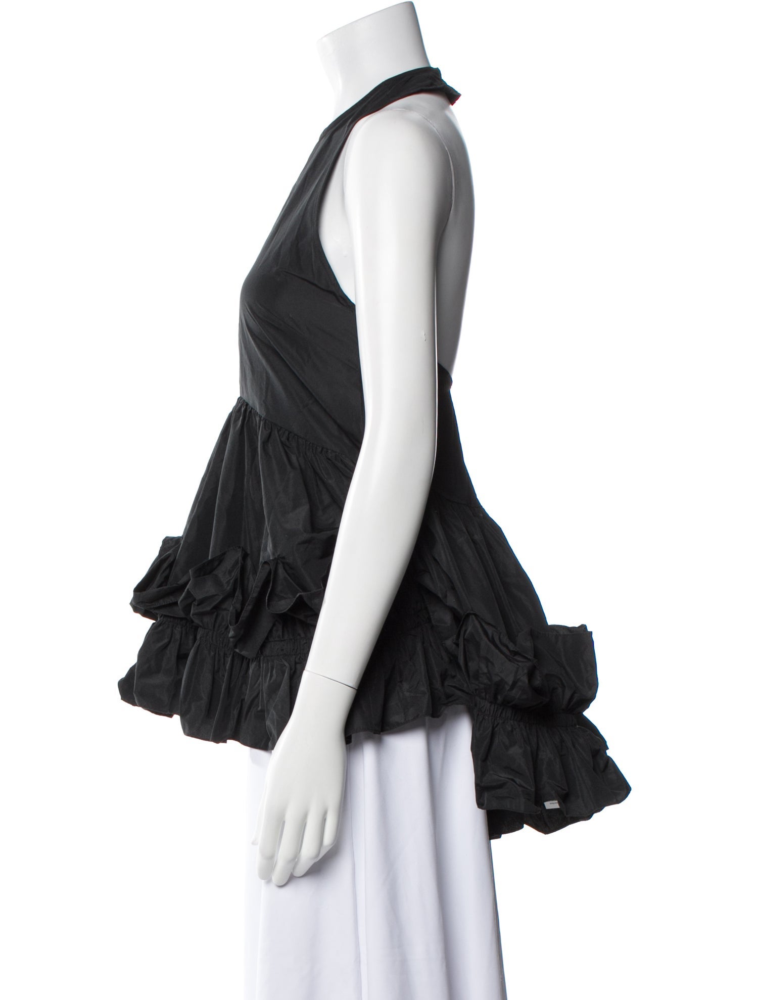 Aknvas Halterneck Sleeveless Blouse