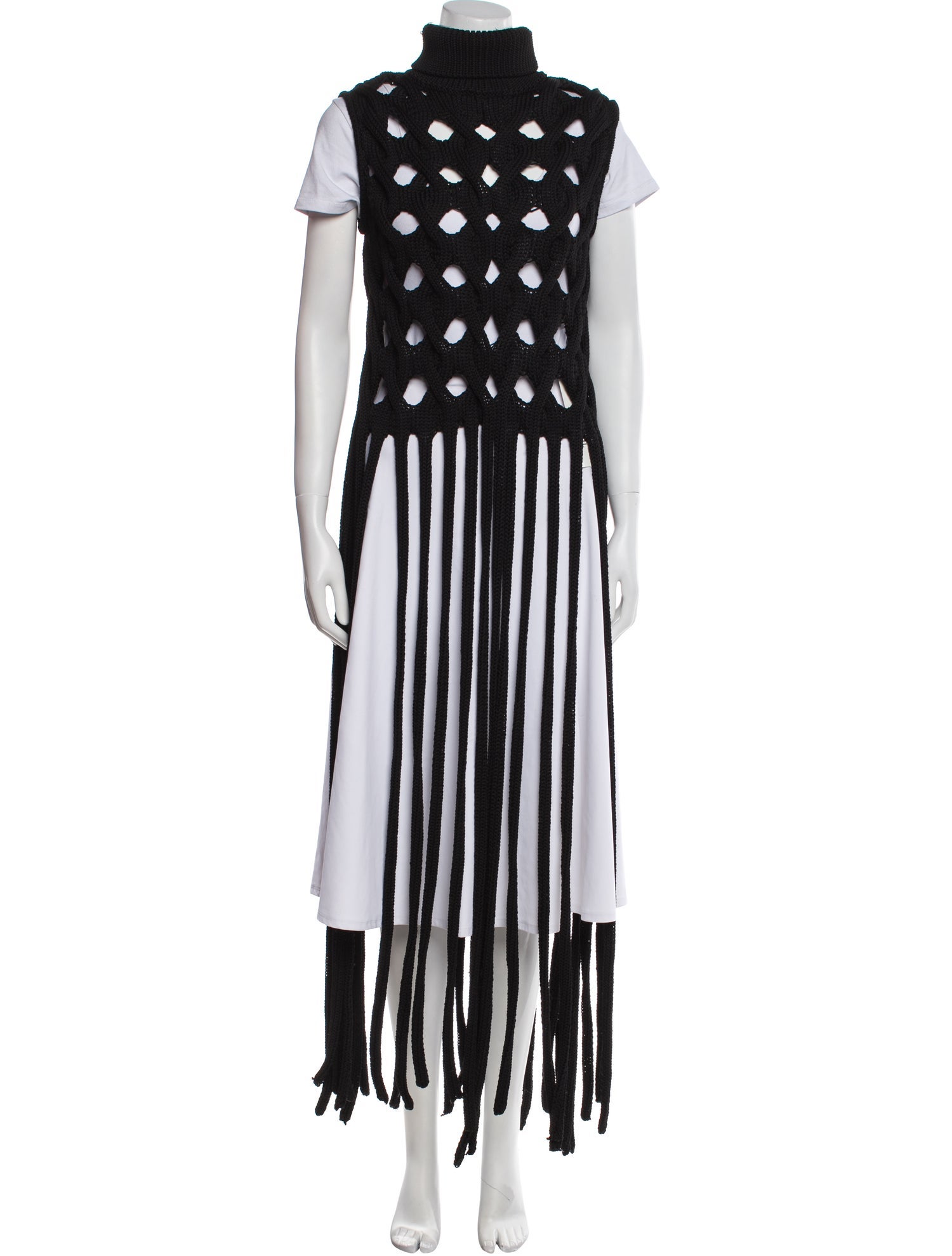 Aknvas Printed Turtleneck Sweater