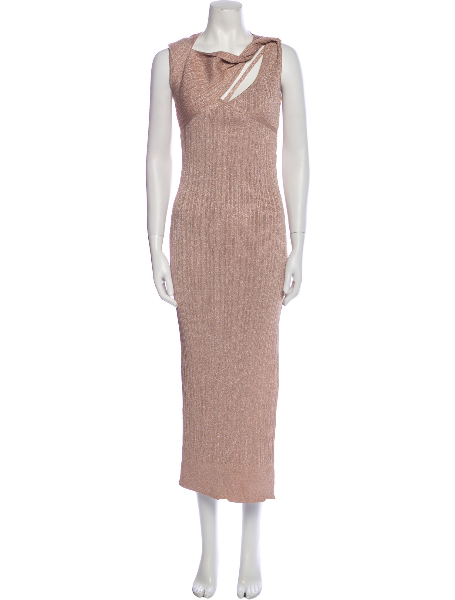 Aknvas Cowl Neck Long Dress w/ Tags