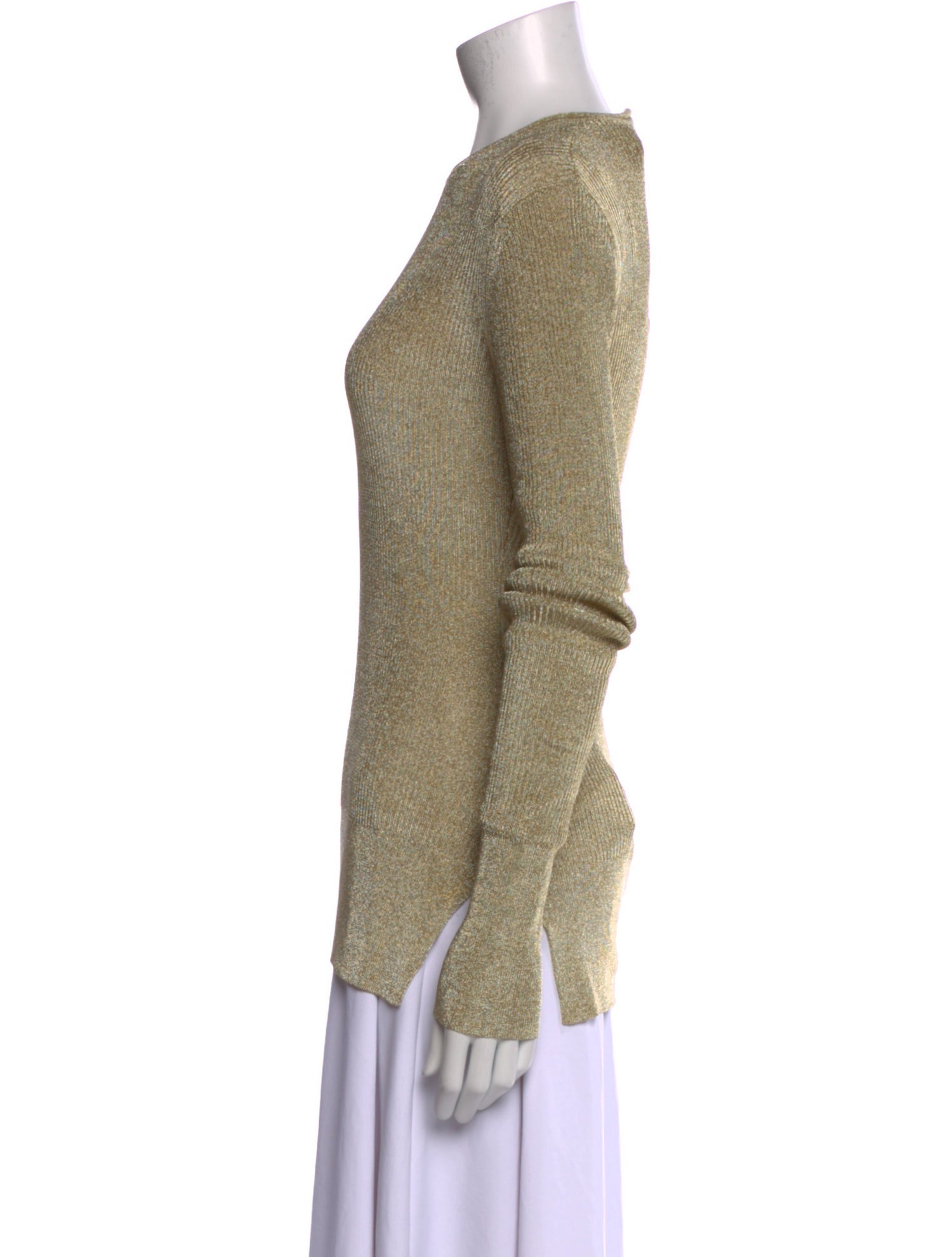 Aknvas Mock Neck Long Sleeve Sweatshirt