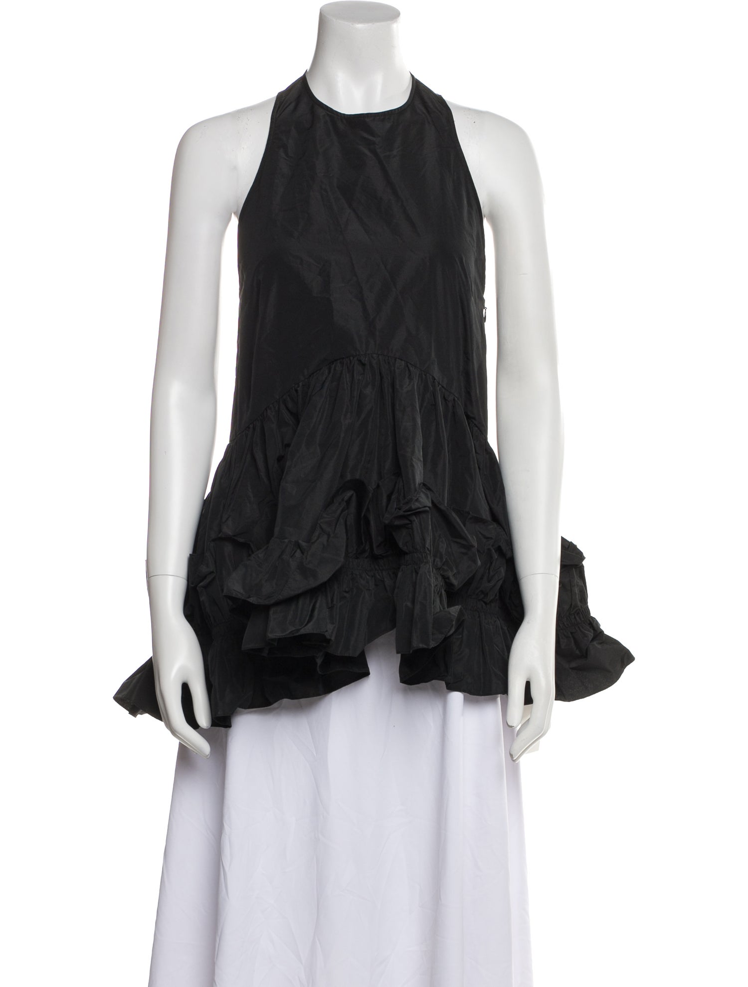 Aknvas Halterneck Sleeveless Blouse