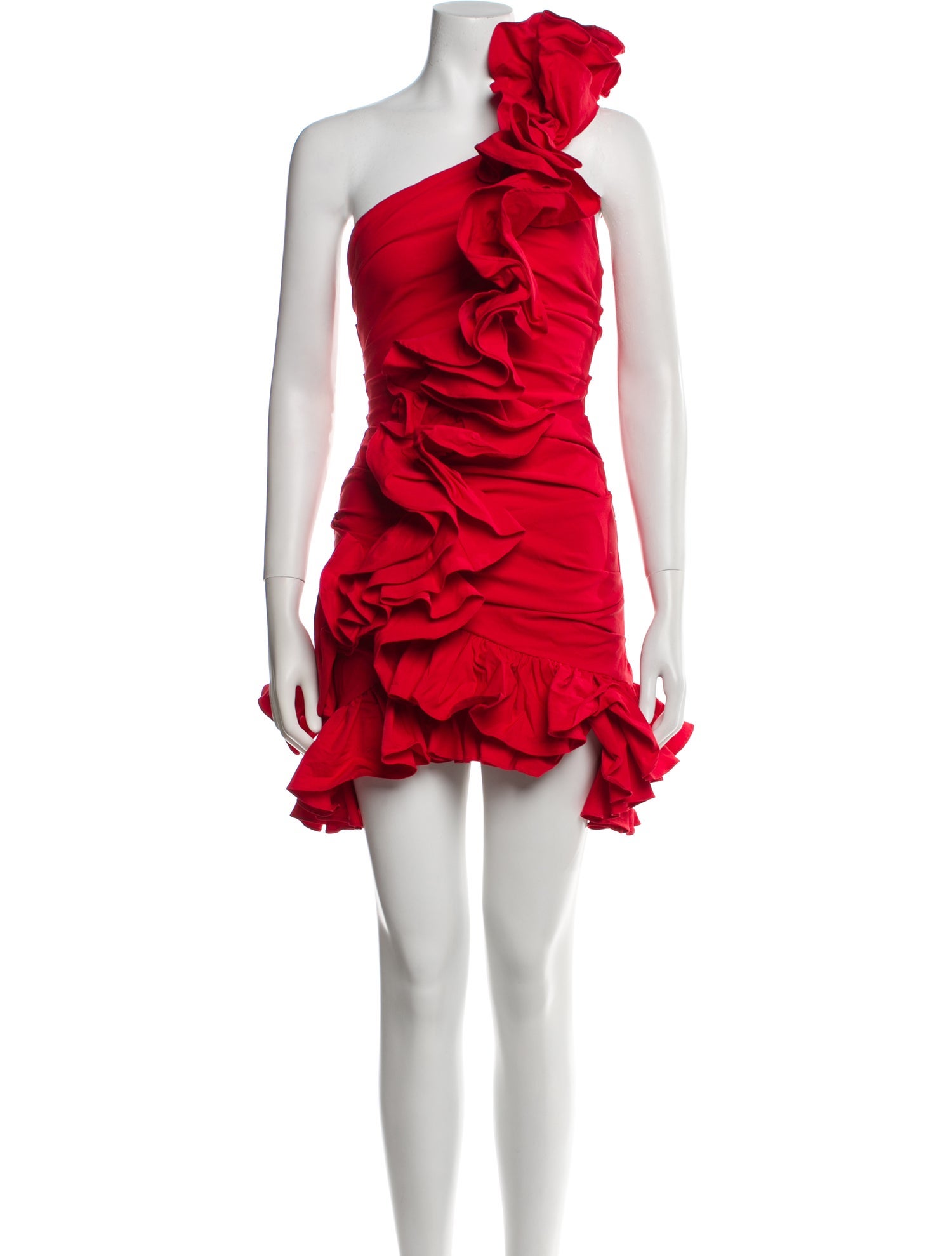 Aknvas One-Shoulder Mini Dress w/ Tags